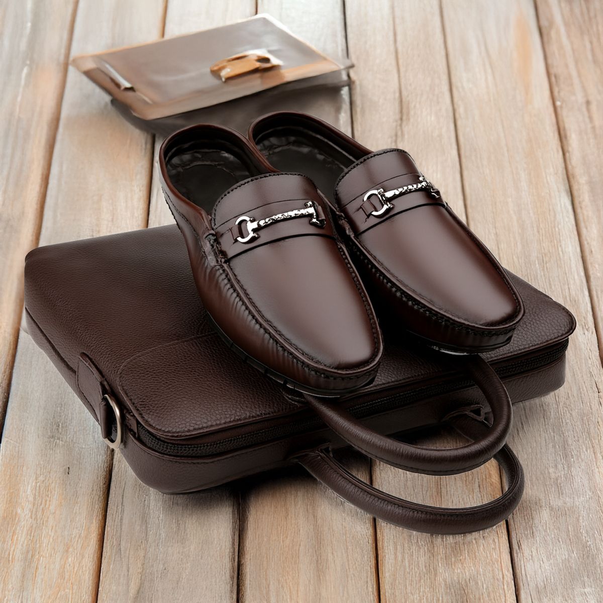 viruformal LF_B-1 Brown Official Trendy Loafers For Men-picture-18