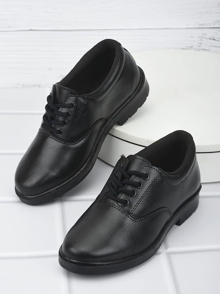 kanav SCHOOL- SHOES-BLK-BOYS Slip On For Men-picture-13