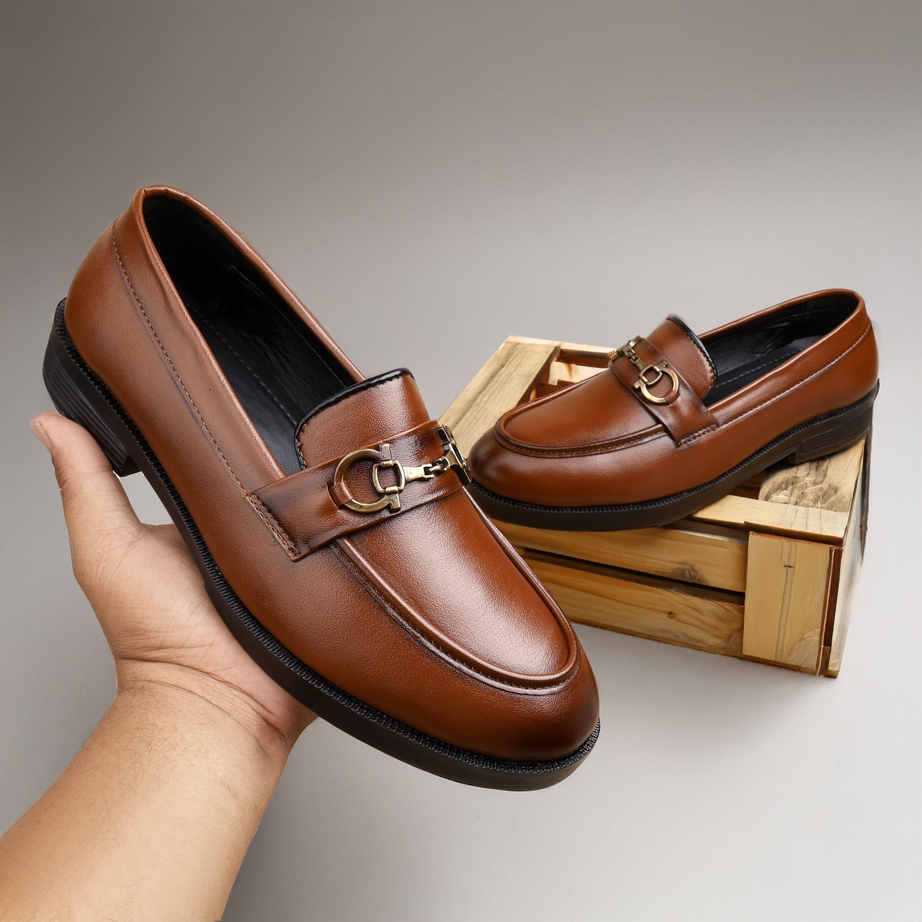 Stylish Partywear Wedding Shoes Loafers Casual shoes Loafers For Men-image-6