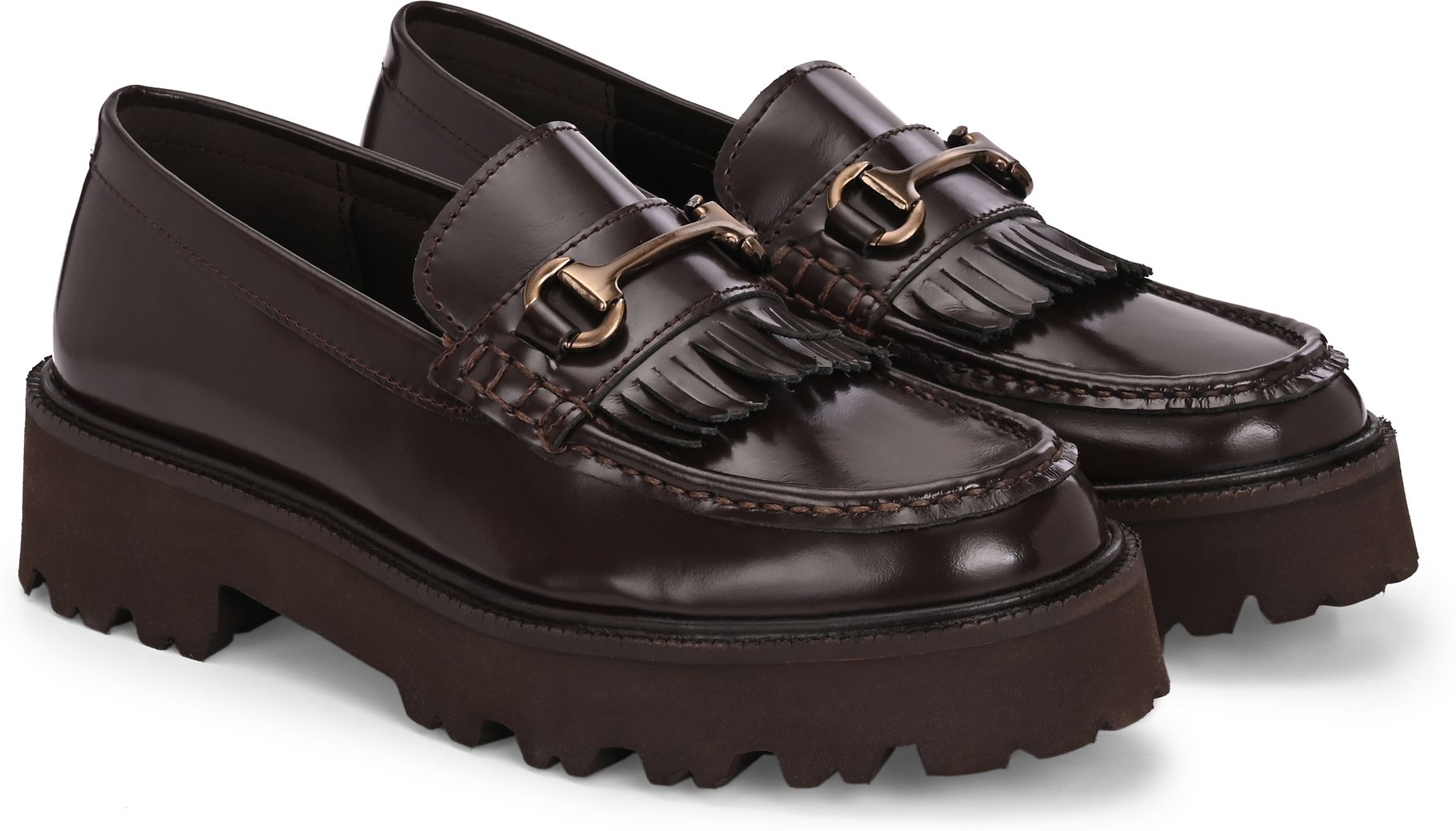 Leather Moccasins Loafers For Women-image-21