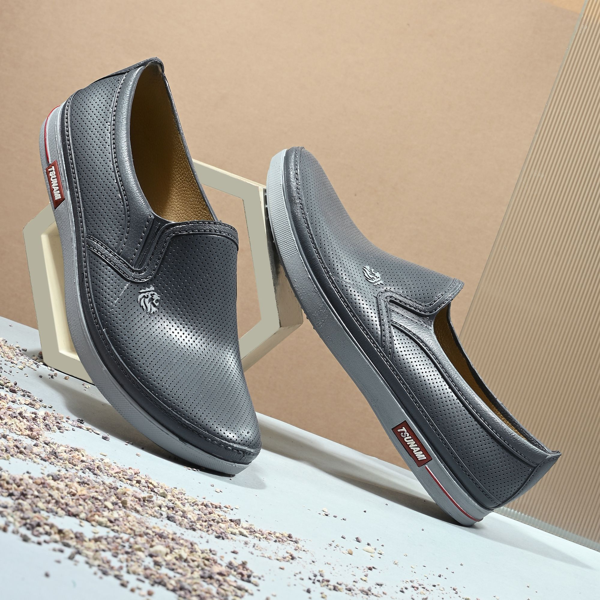 k' footlance Plastic shoes for men Loafers For Men-picture-10
