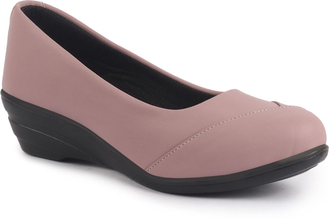 fausto Wedge Heel Slip-On Ballerina Shoes|Elegant Work Flats|Formal Shoes Slip On For Women-picture-29