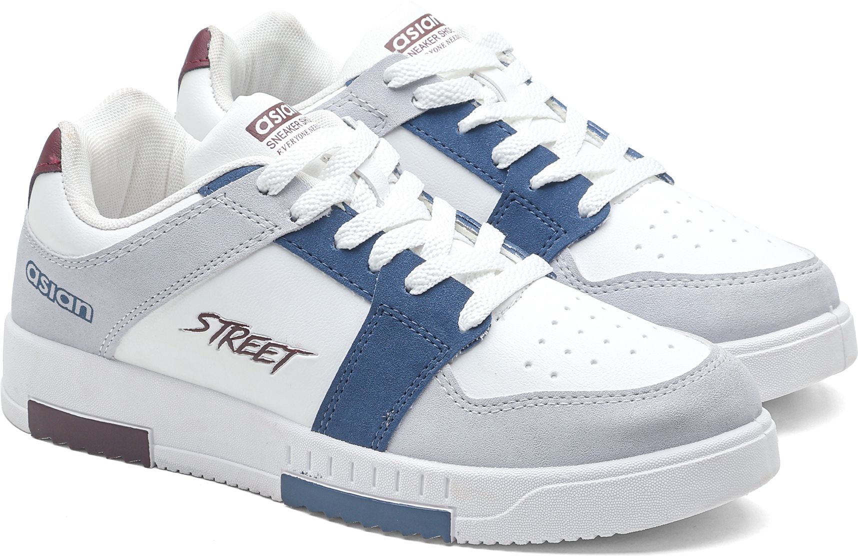 Flat Sole Sneakers Shoes for all Day wear with Memory Cushion Footbed Sneakers For Men-image-6