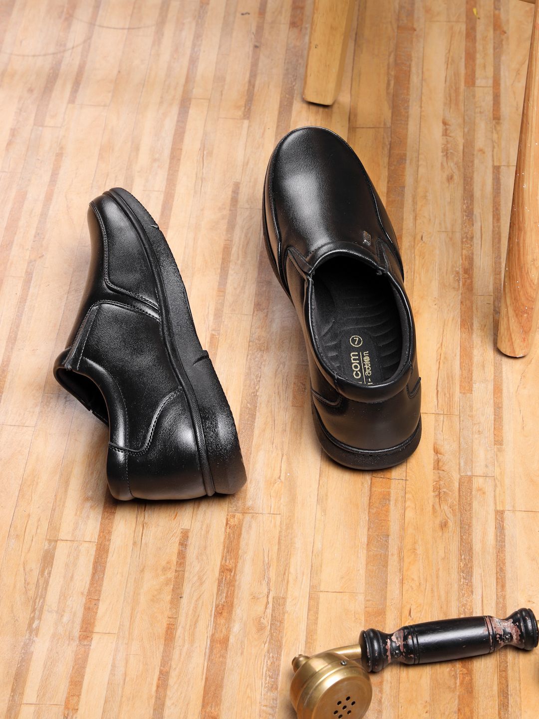 action Dotcom DP-03 Classy Trendy Comfortable lightweight Formal Slip-On Slip On For Men-picture-31
