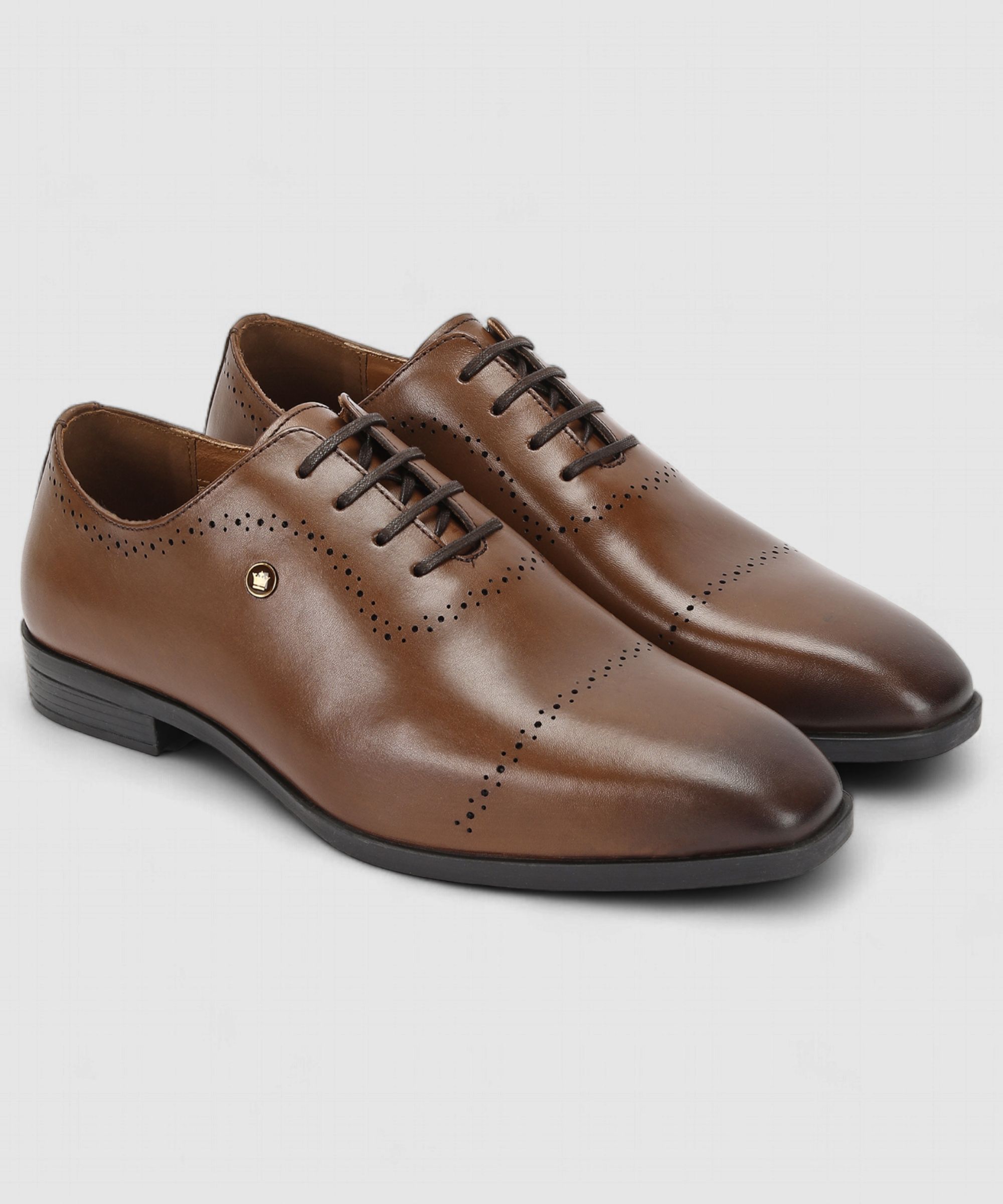 louis philippe Premium Leather Breathable Anti-Slip with Heel Formal Oxford For Men-picture-20