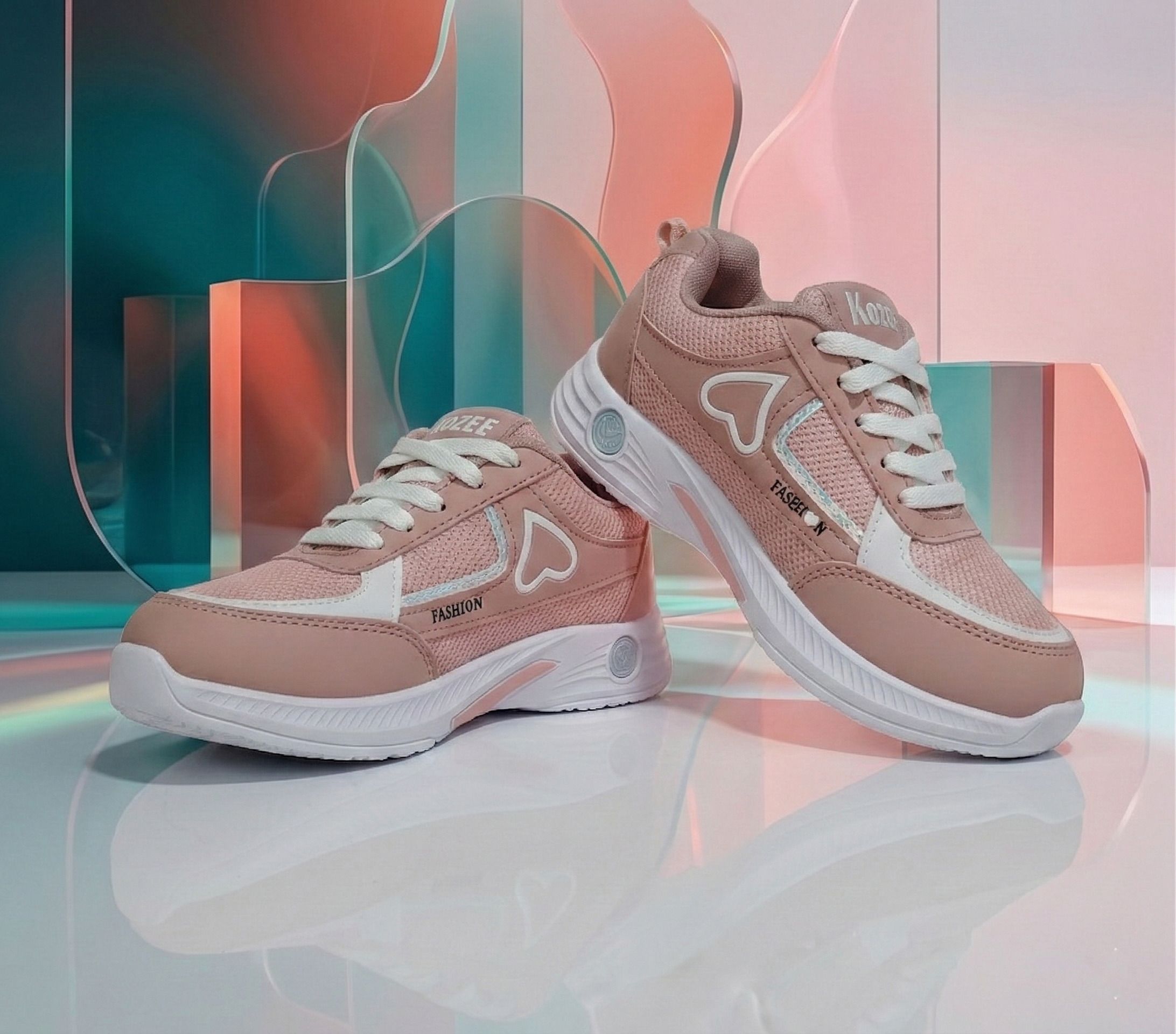 wild leopard Fashion 101 Running Shoes For Women-picture-1