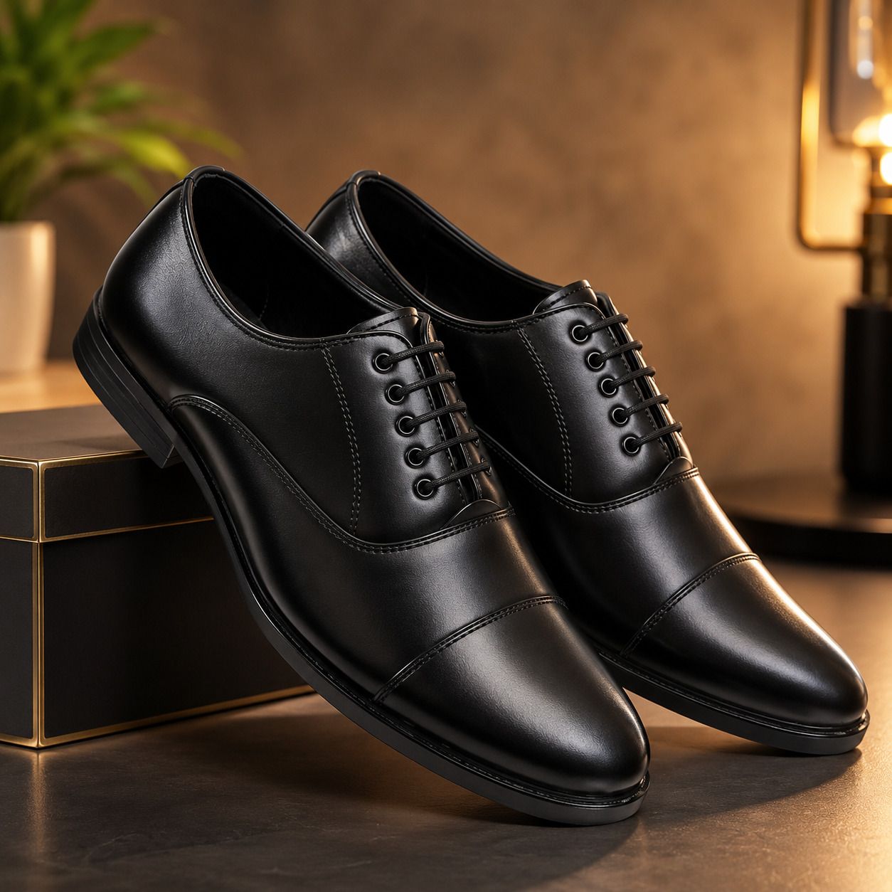 UZ TRADE Comfort Formal Lace-Up Shoes for Men – Premium Office & Party Wear Oxford For Men-picture-40
