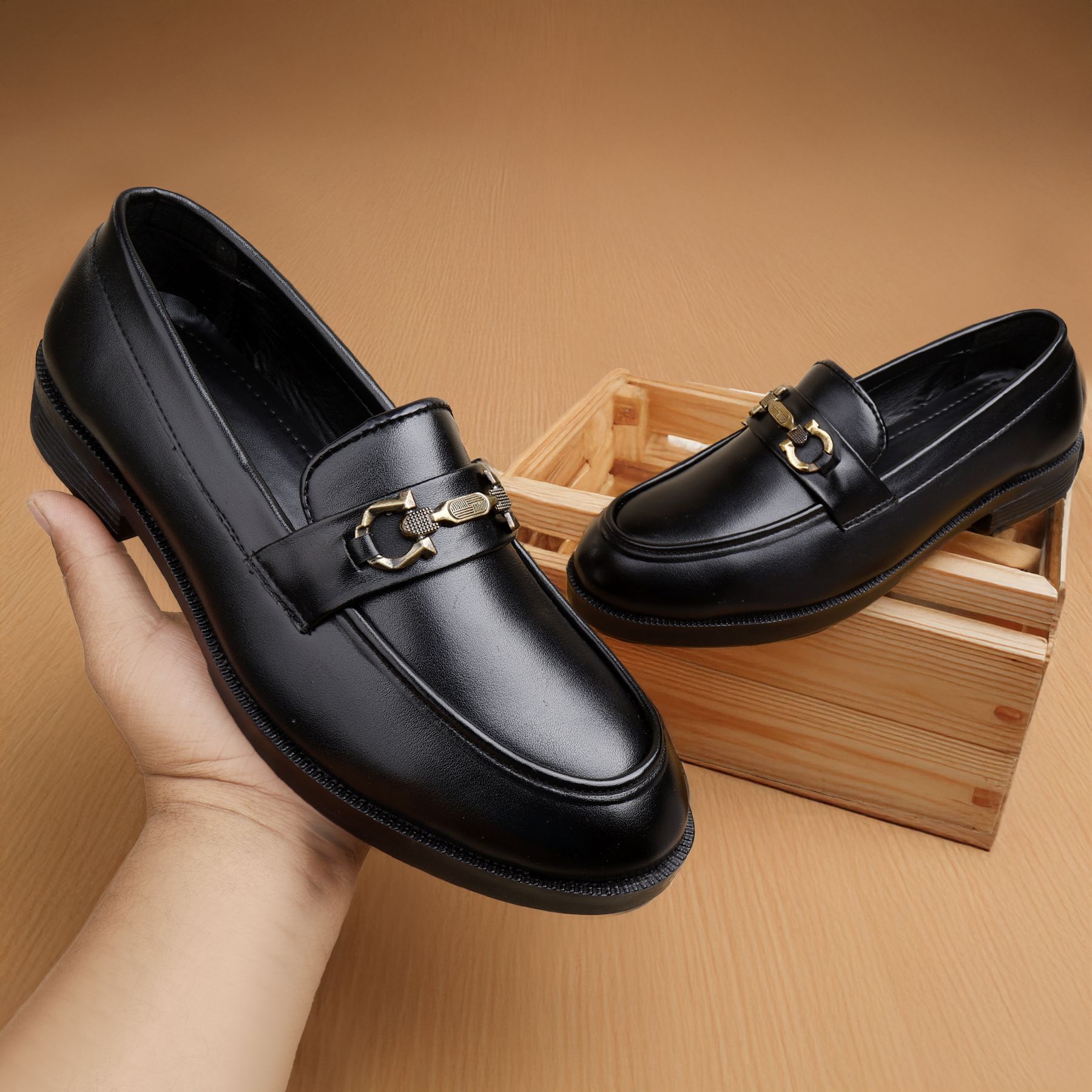 Stylish Partywear Wedding Shoes Loafers Casual shoes Loafers For Men-image-47