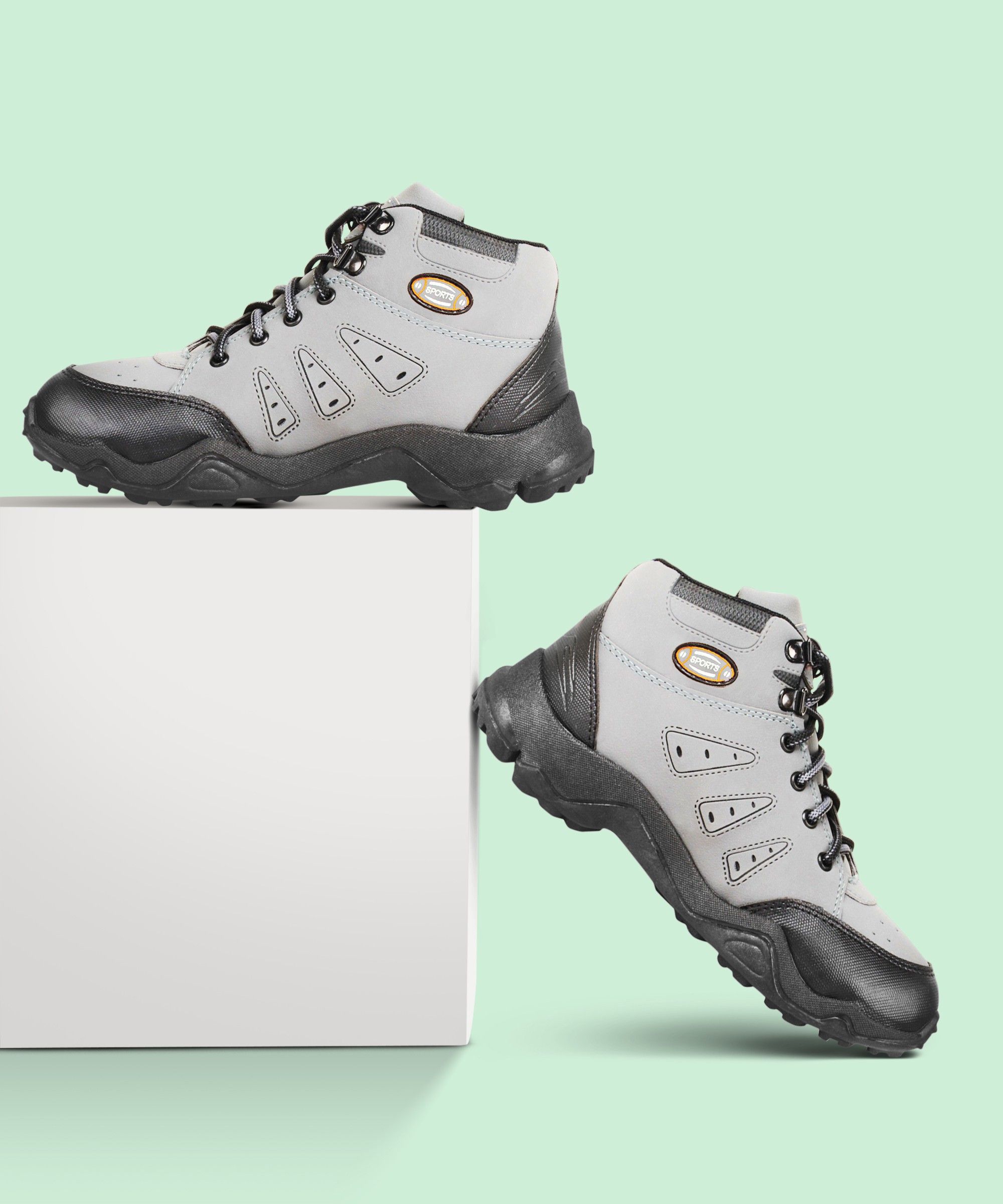 COMRO-400 Hiking & Trekking Shoes For Men-image-21