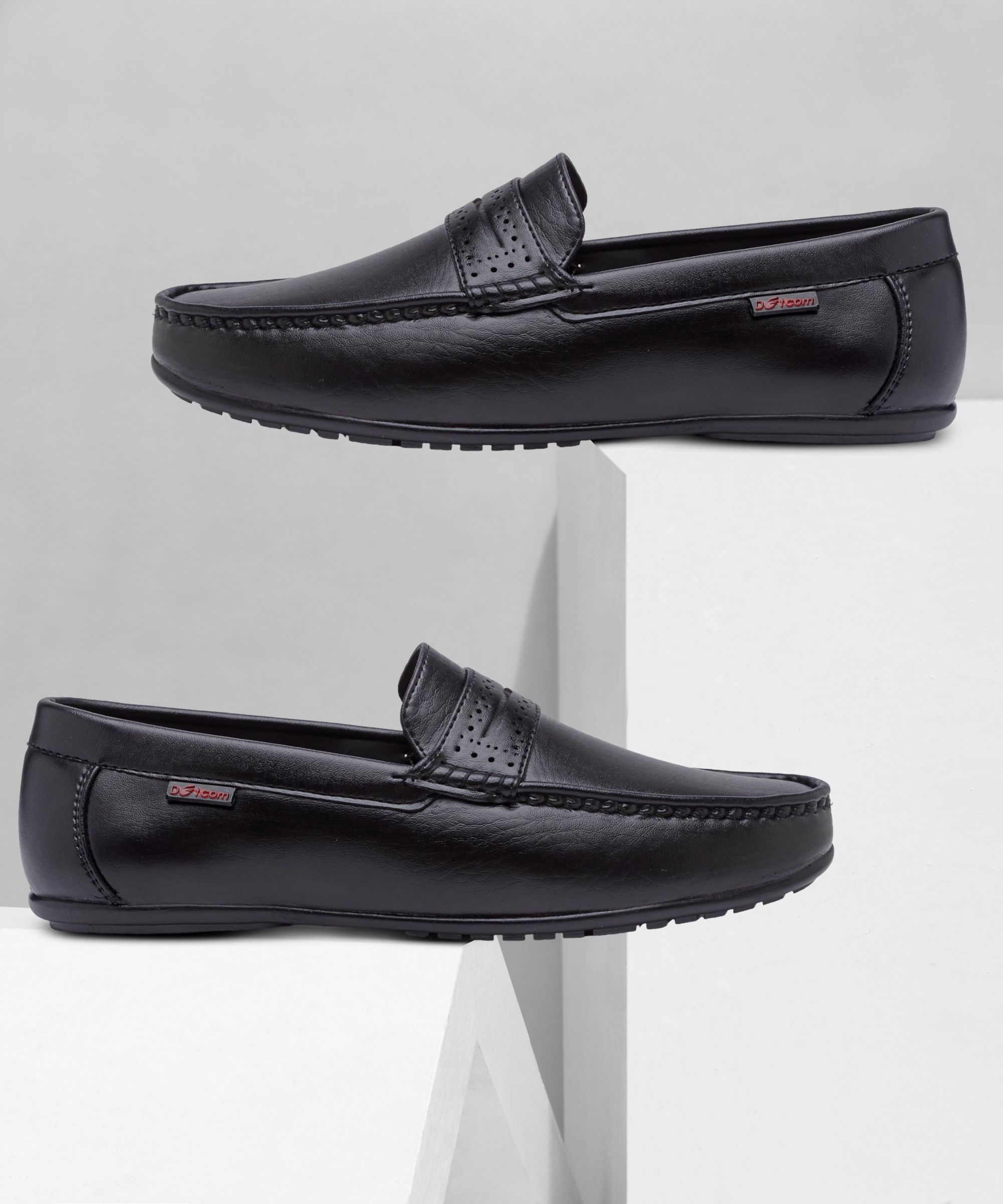 action Lightweight | Comfortable | Trendy | Daily Wear | Synthetic Leather Loafers For Men-picture-24