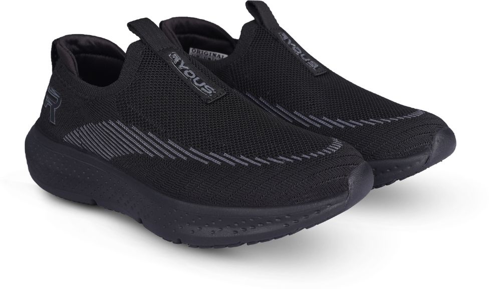 rydus performance WAVE_MID-BLK_5 Slip On Sneakers For Women-picture-14