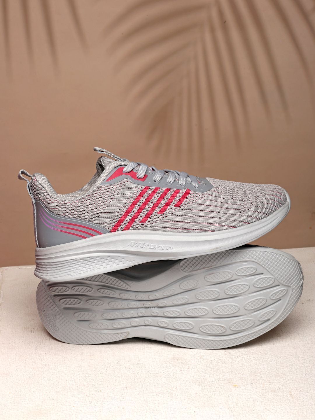 action Athleo KIA-102 Lightweight Breathable Comfortable Sports Lace-Ups Running Shoes For Women-picture-43
