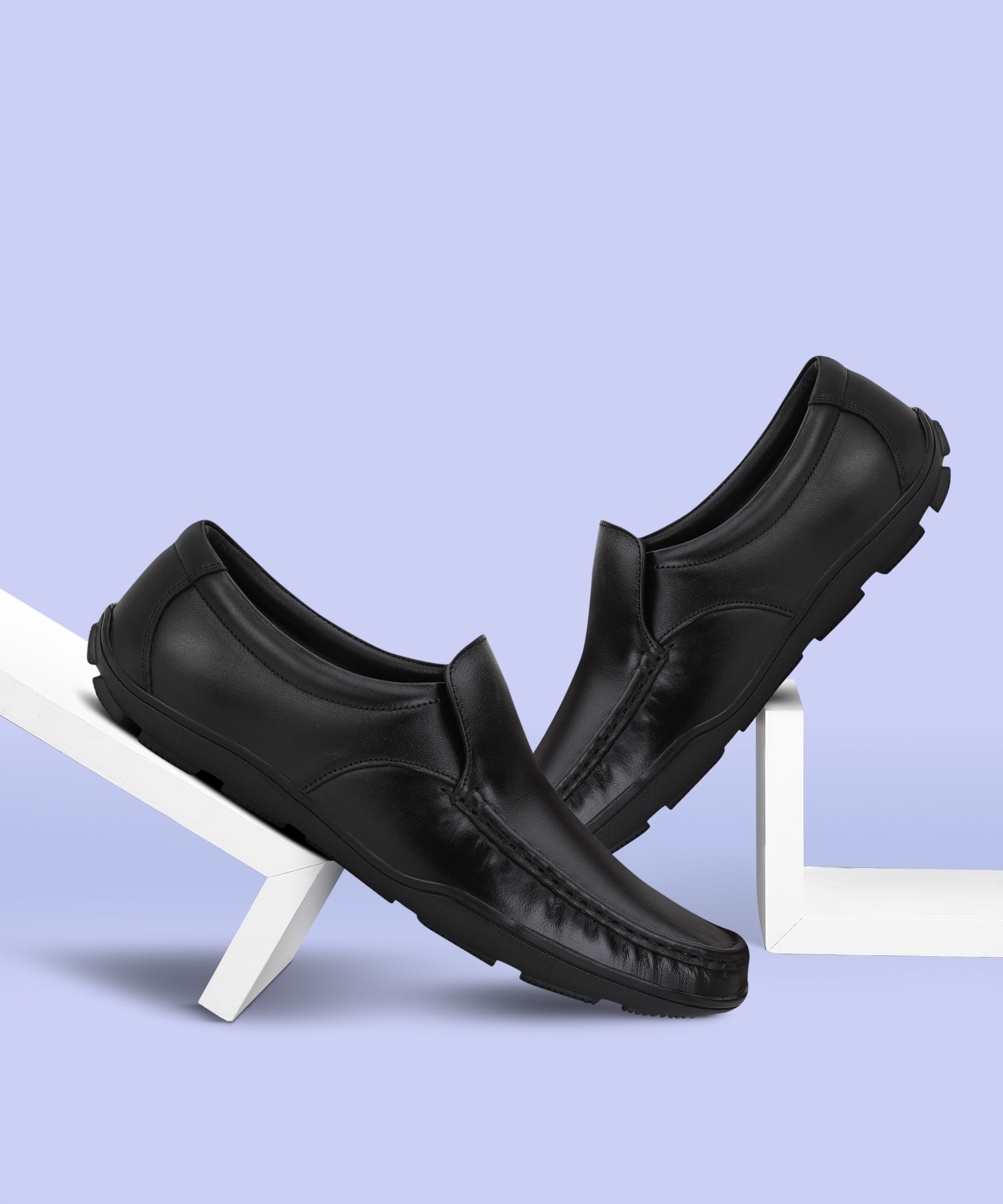 fentacia Genuine Leather Slip On For Men-picture-10