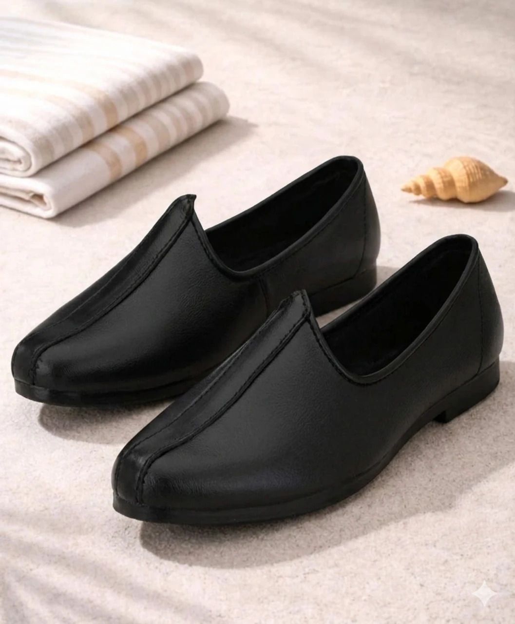 shree krishna creation Ethnic Punjabi Mojari Slip-On Footwear| Comfortable Traditional Shoes Loafers For Men-picture-43