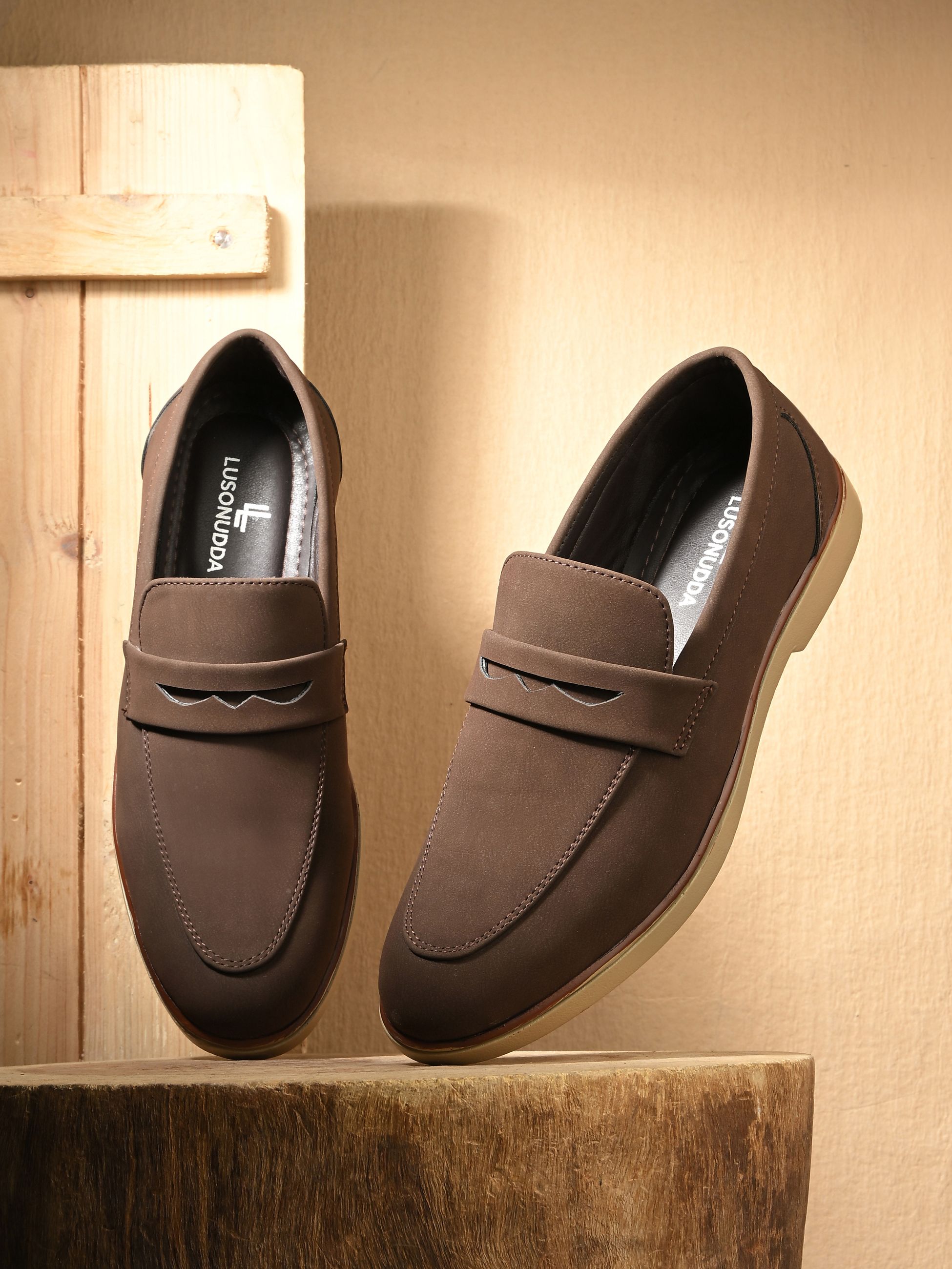 lusonudda Men’s Premium Black Slip-On Loafers || Lightweight Casual Lofars for Men Loafers For Men-picture-32
