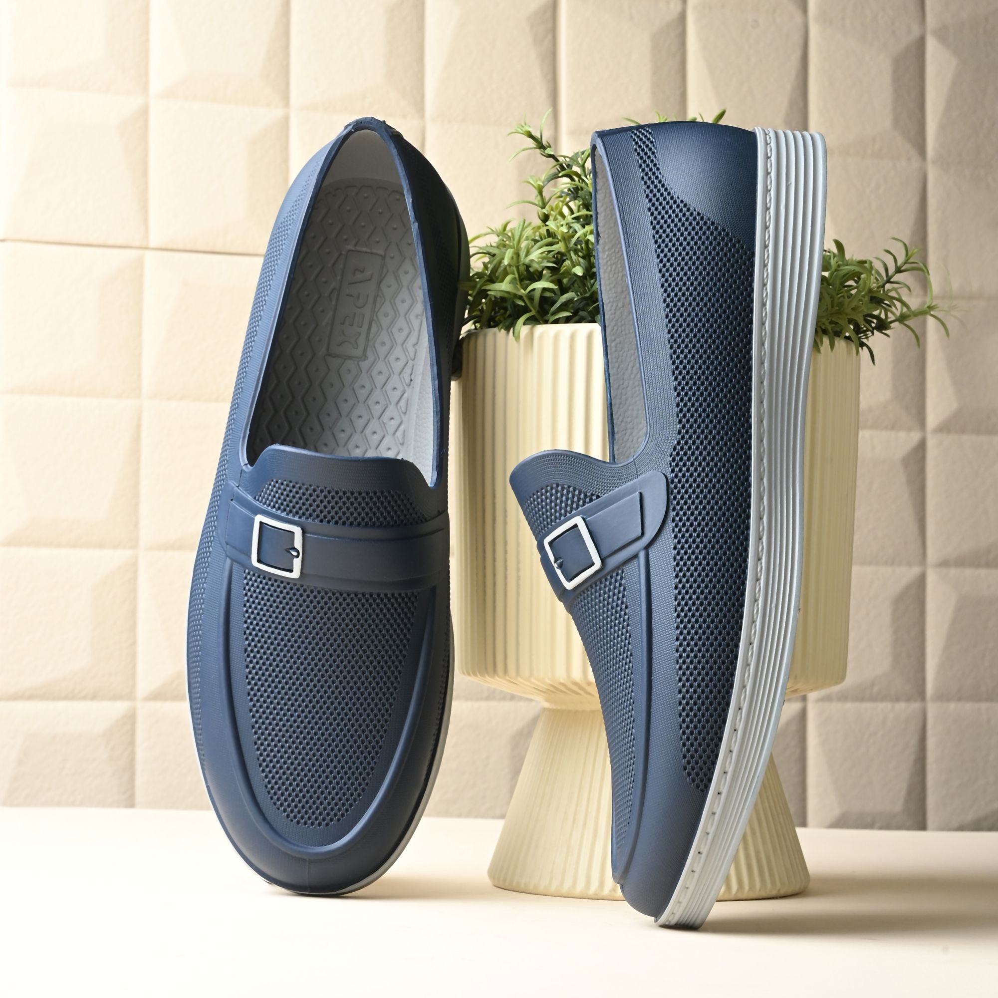 k' footlance Plastic shoes for men Loafers For Men-picture-12