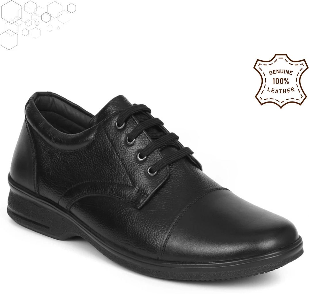zoom shoes Genuine Leather Lace-Up Lightweight Stylish & Comfortable for All-Day Wear Corporate Casuals For Men-picture-13