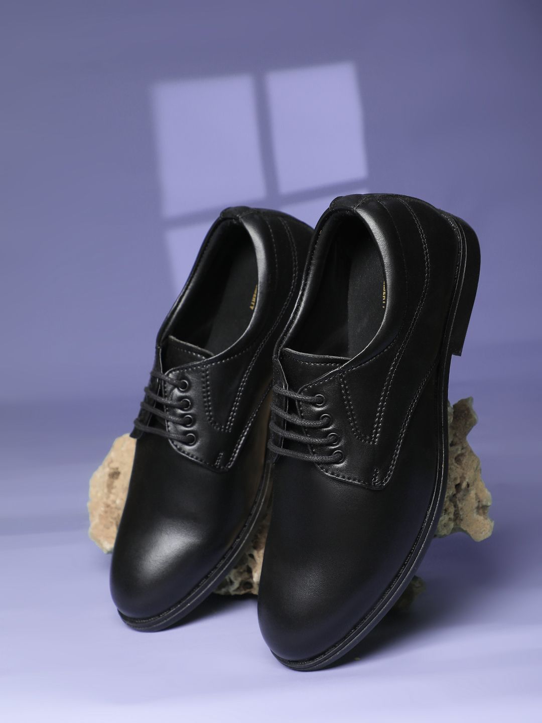 liberty Fortune MAJESTIC-1 Formal Lacing Shoes With EVA Sole | Comfortable Office Wear Derby For Men-picture-24