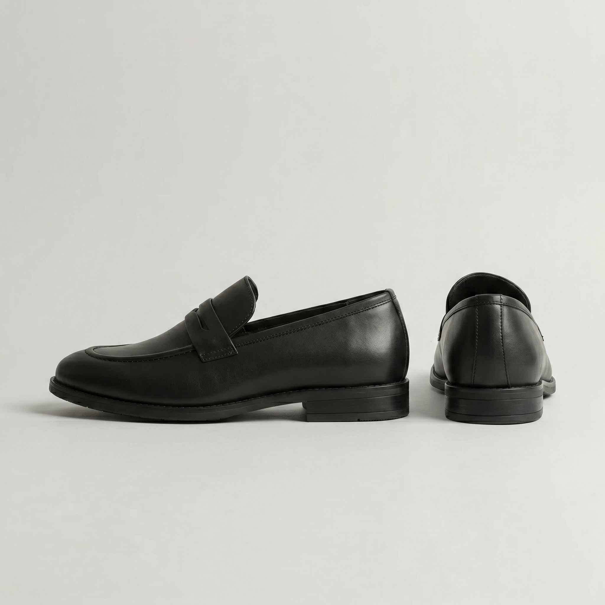 good people Penny Loafer Black Loafers For Men-picture-35