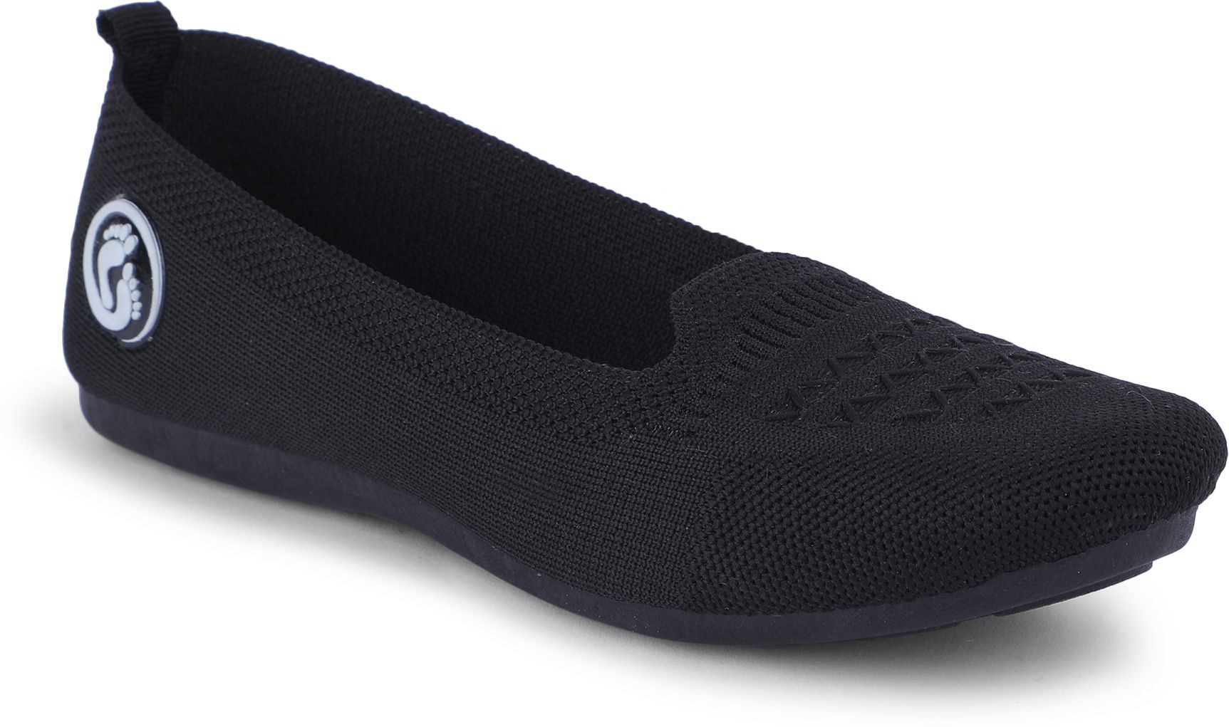 Fashion Ground Women Stylish Knitted Flats Lightweight Bellies Women Bellies Bellies For Women-image-7