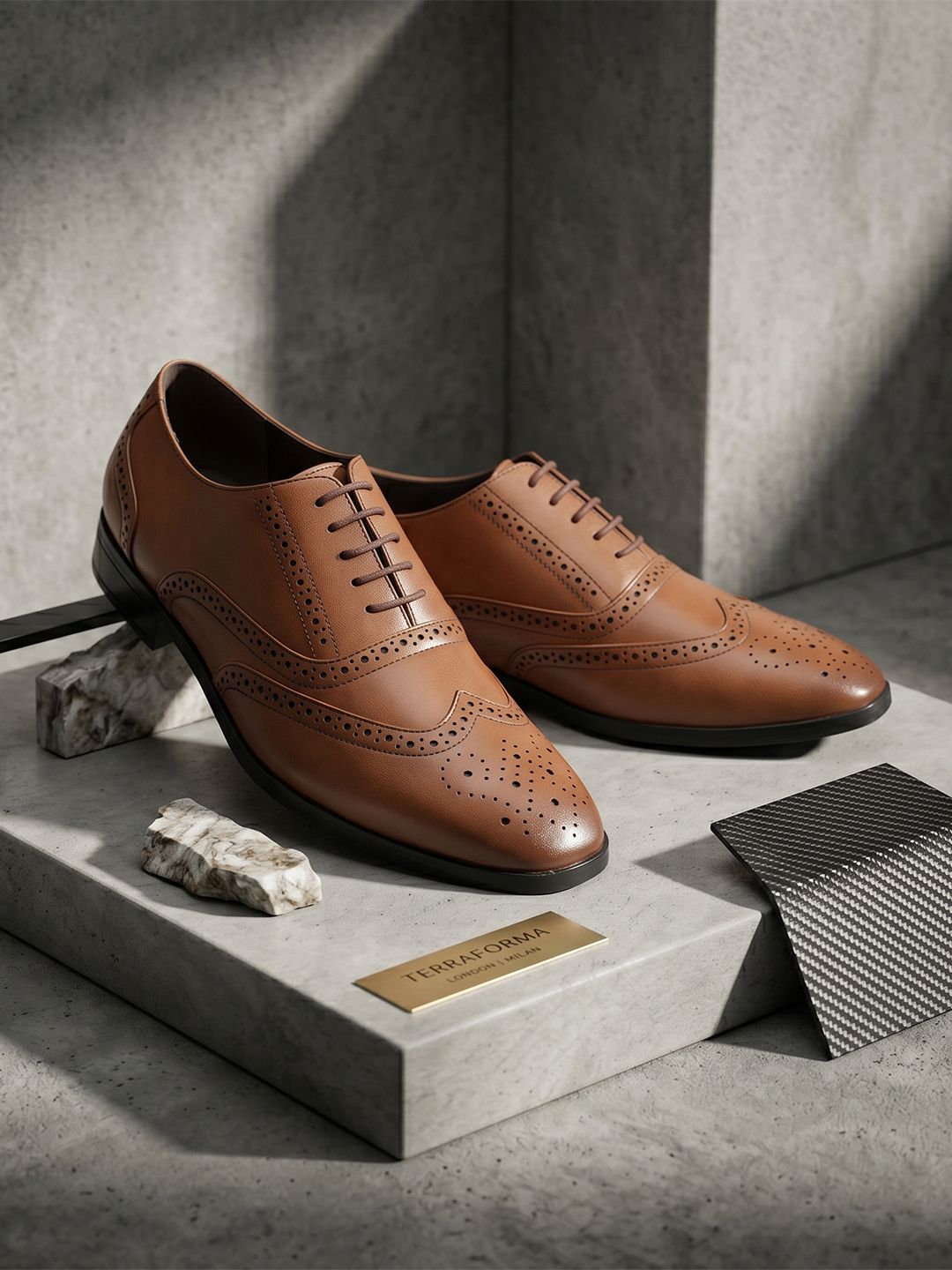 Cantabil Solid Formal Shoes for Men l Lightweight with Cushioned Insole Lace Up For Men-image-9