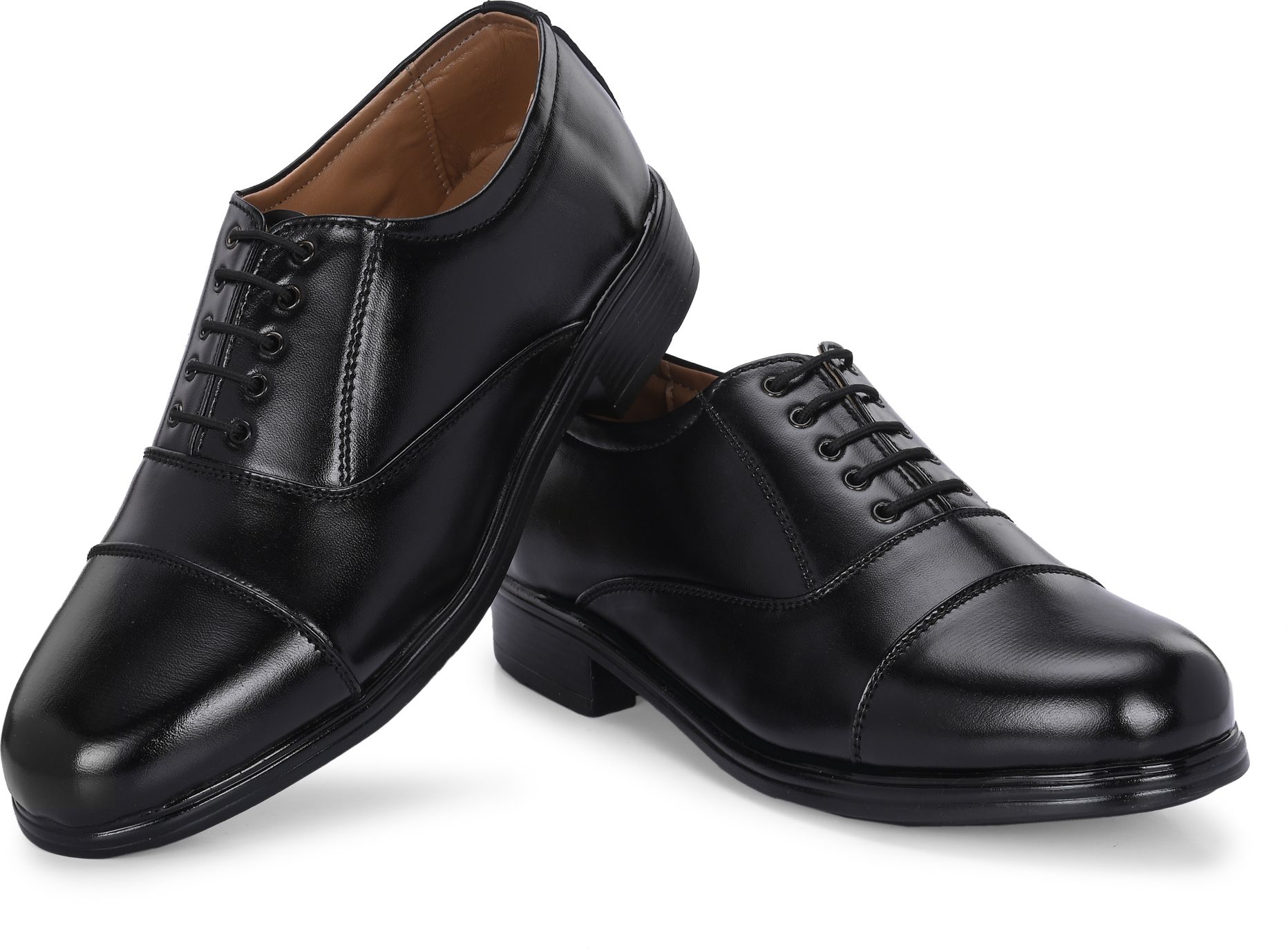 Men's Leather Officer Uniform Shoes Light Weight Ultimate Comfort Outdoors For Men