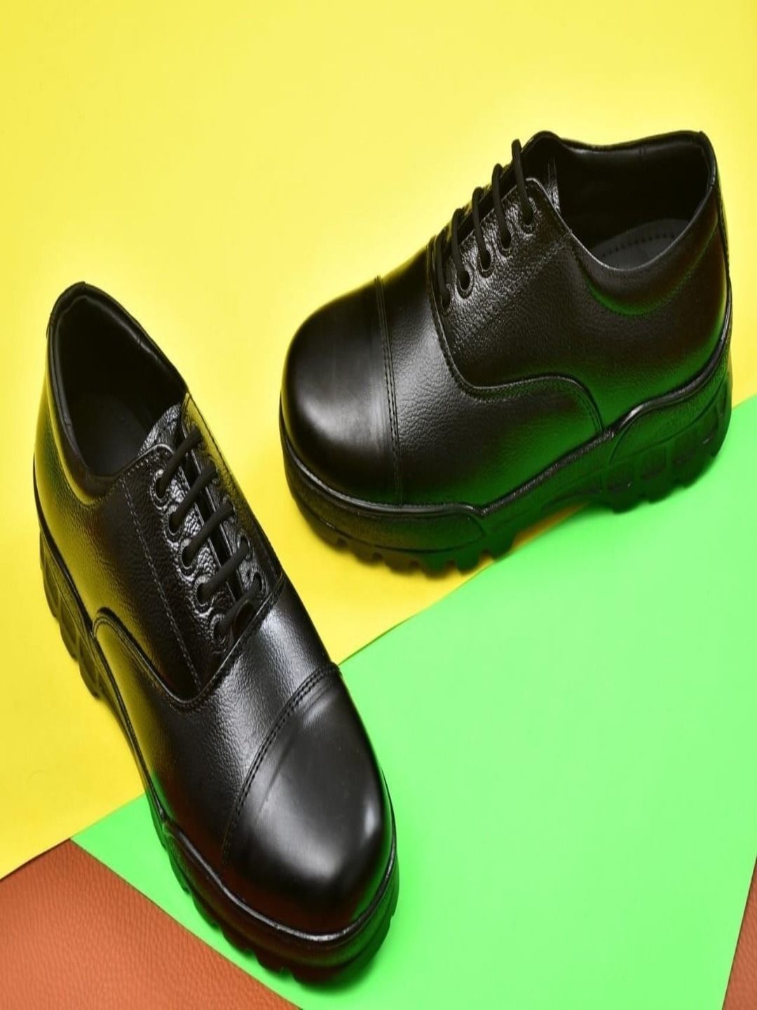 Men's Side Zip Ankle Leather Boots for Police, Commando NCC, Military Lace Up For Men-image-25