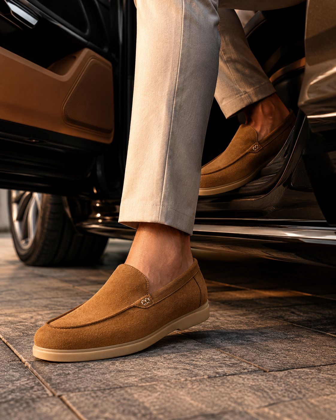 labbin Men’s Suede Finish Slip-On Loafers with Sole Loafers For Men-picture-16