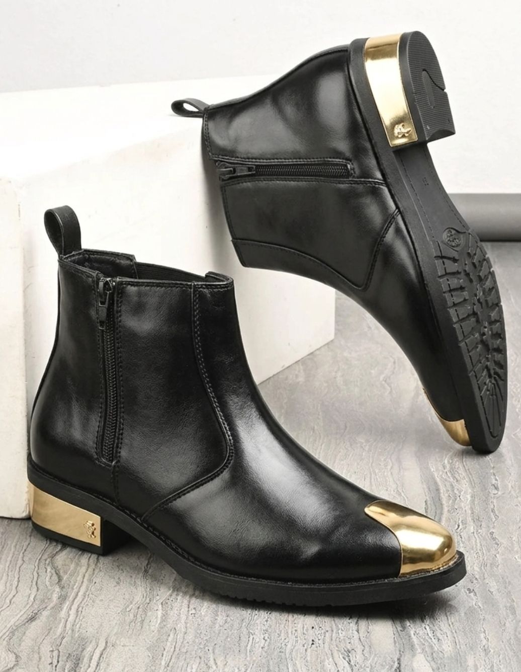 pocy shoes Premium Chelsea boots men Boots For Men-picture-18