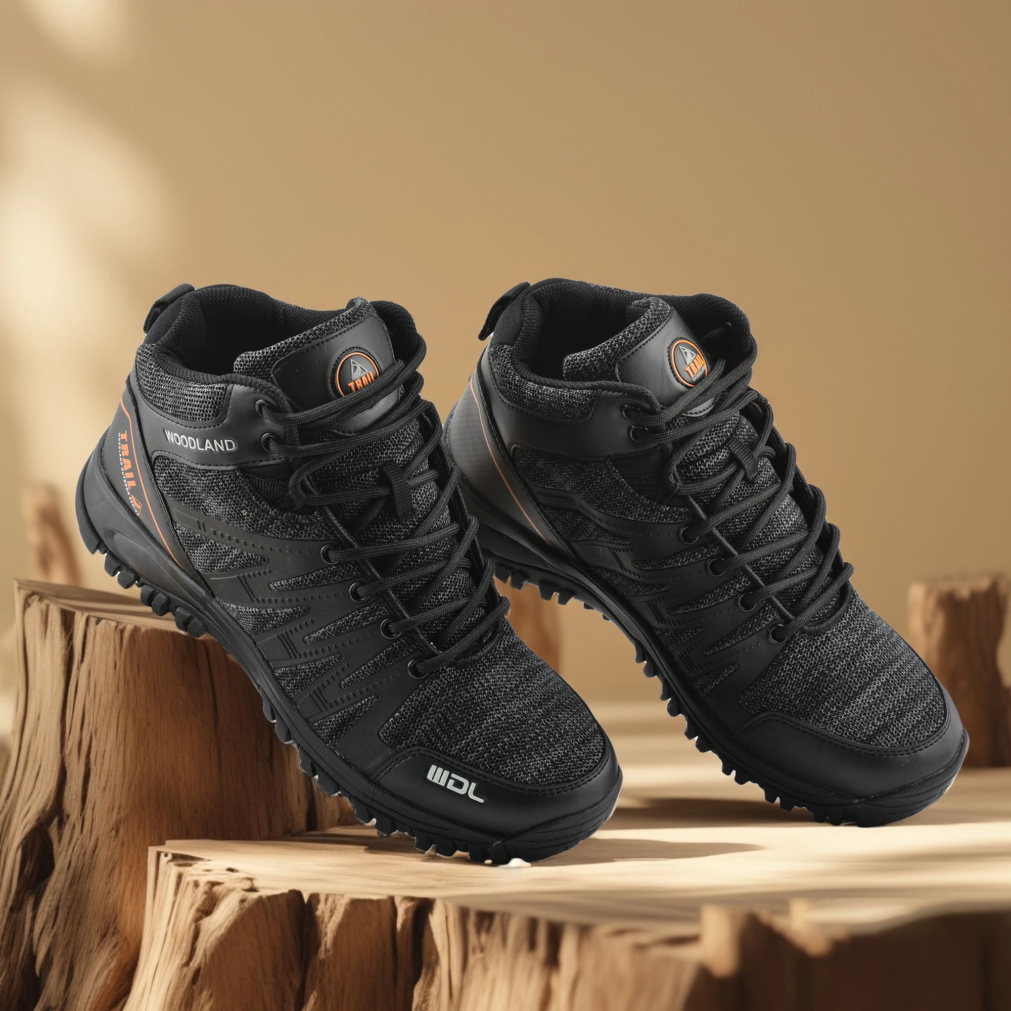 woodland Outdoor Trekking Durable Waterproof Comfortable Boots For Men-picture-37