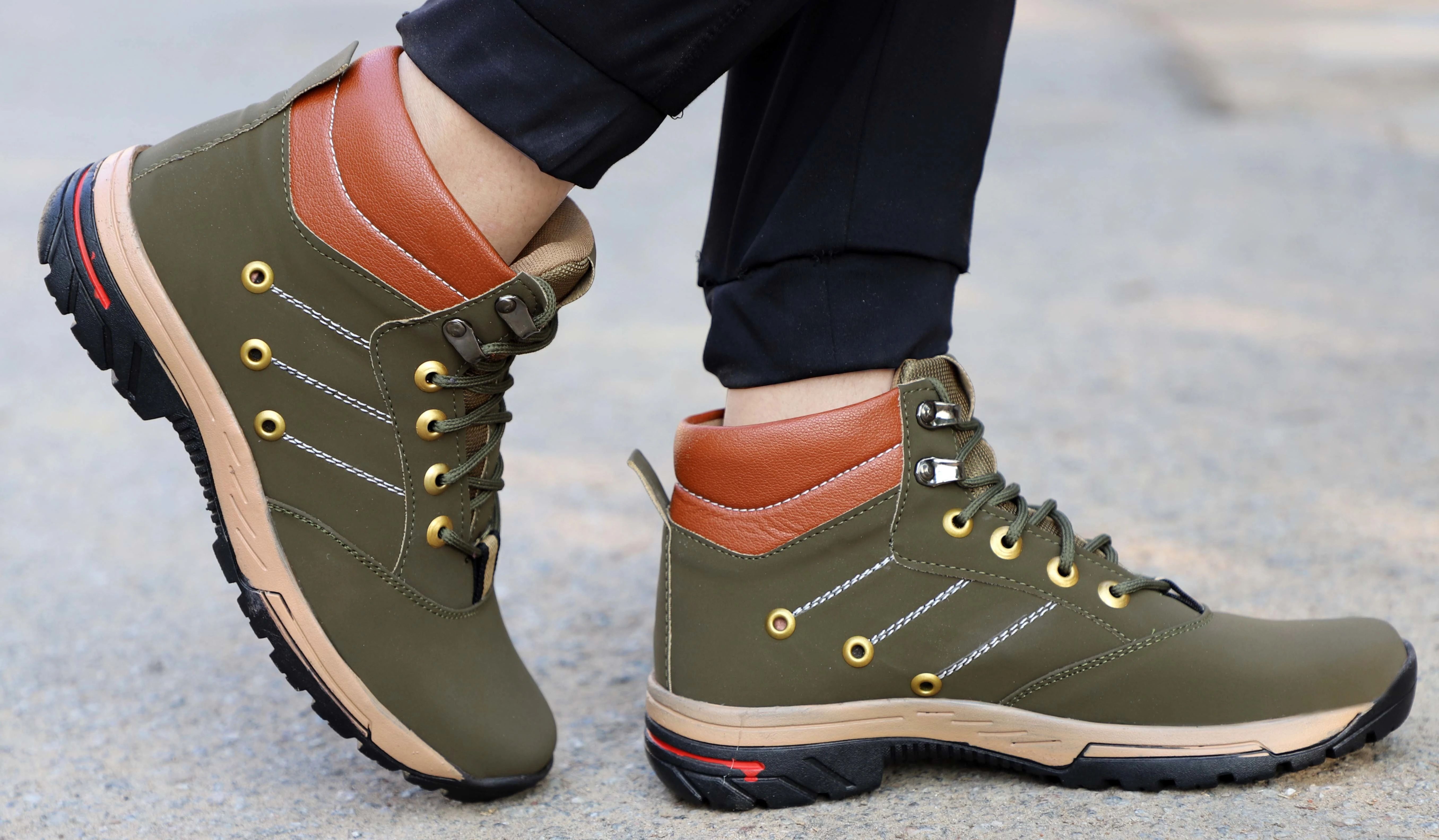 aadi Synthetic |Lightweight|Comfort|Summer|Trendy|Walking|Outdoor|Daily Use Boots For Men-picture-17