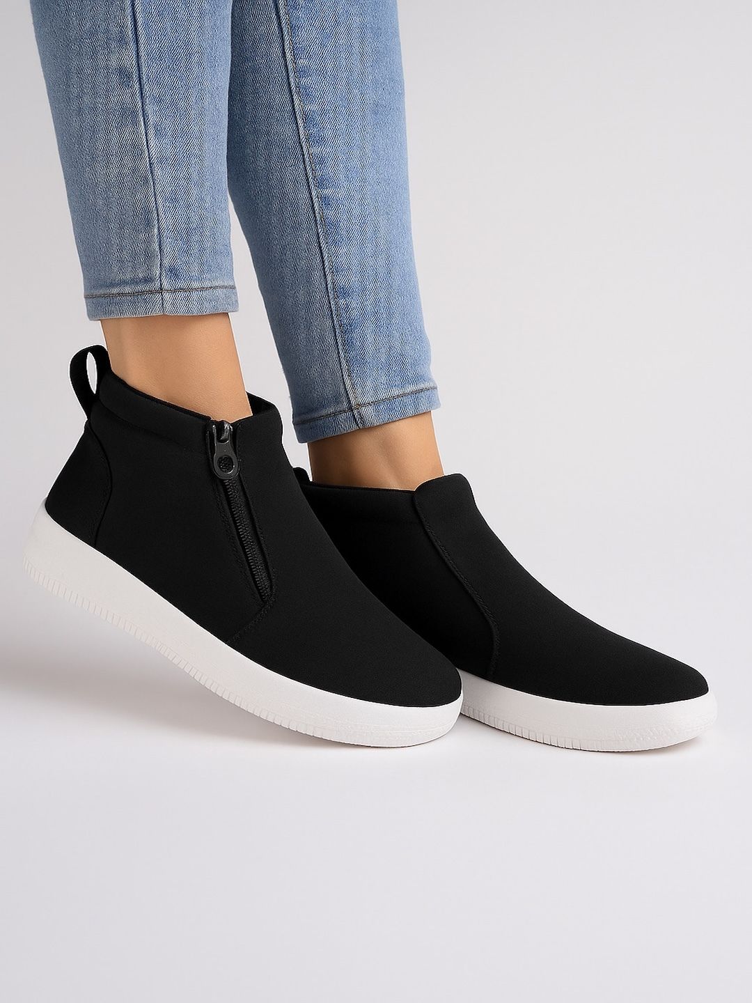 nzs Smart Casual Mid Top | Winter Boots |Lace-UP |Trendy Boots For Girls Boots Boots For Women-picture-31