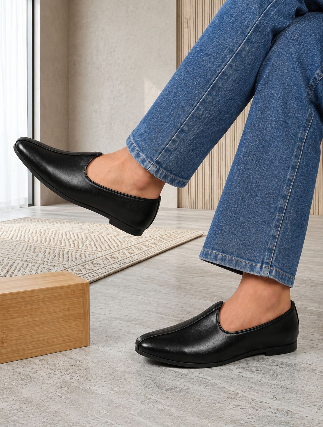 Men's Trendy Jalsa Jutti | Lightweight Casual Ethnic Mojari Loafers Loafers For Men-image-35