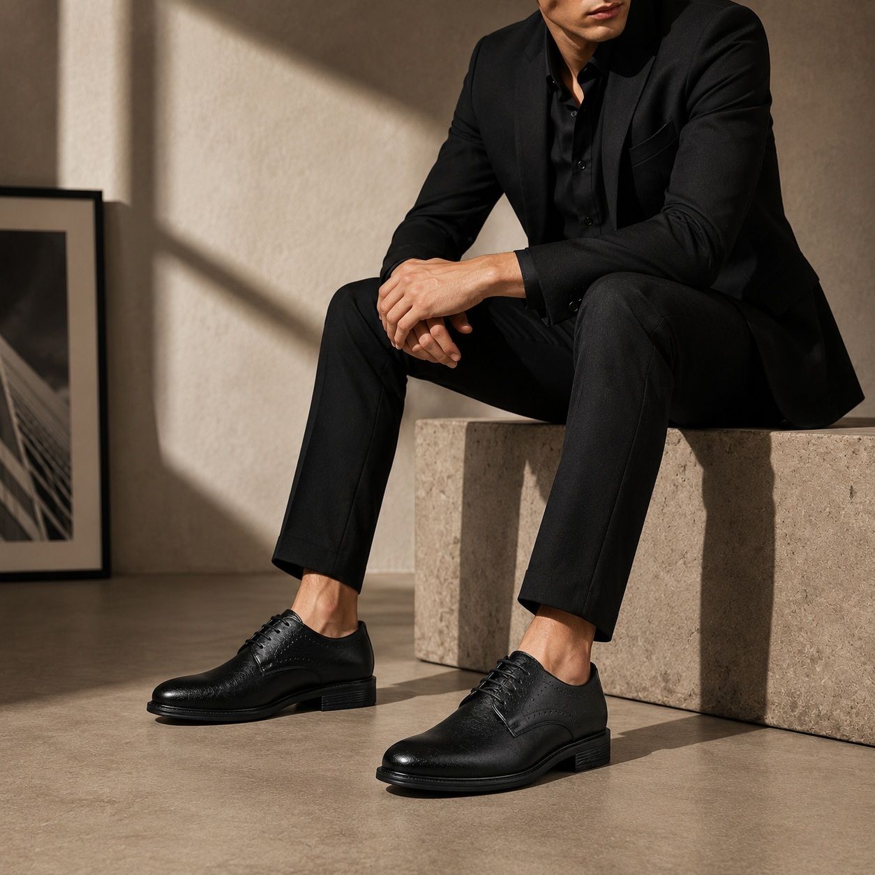 boizok Formal Shoes For Men | Premium Office Wear Party Wear Shoes Derby For Men-picture-45