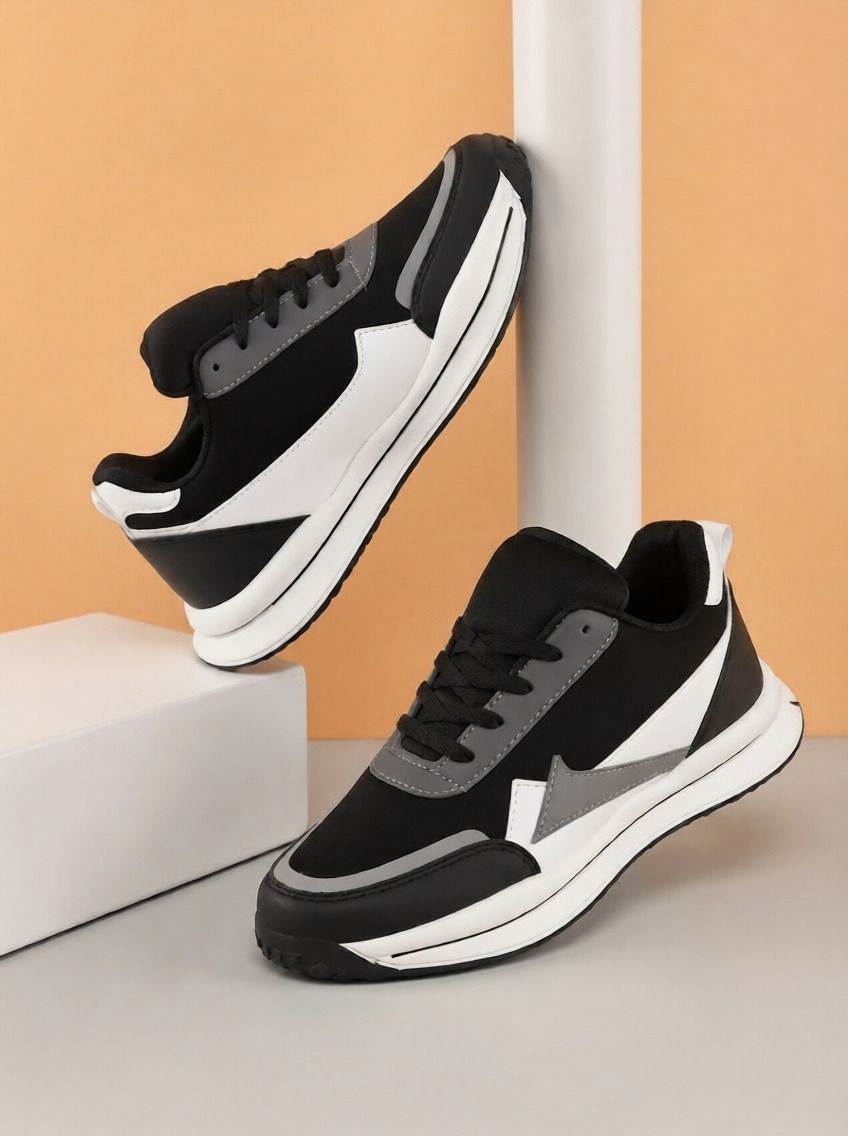 Lifestyle Casual Shoes for Men | Classic Rounded Toe, Soothing Insole Sneakers For Men-image-3