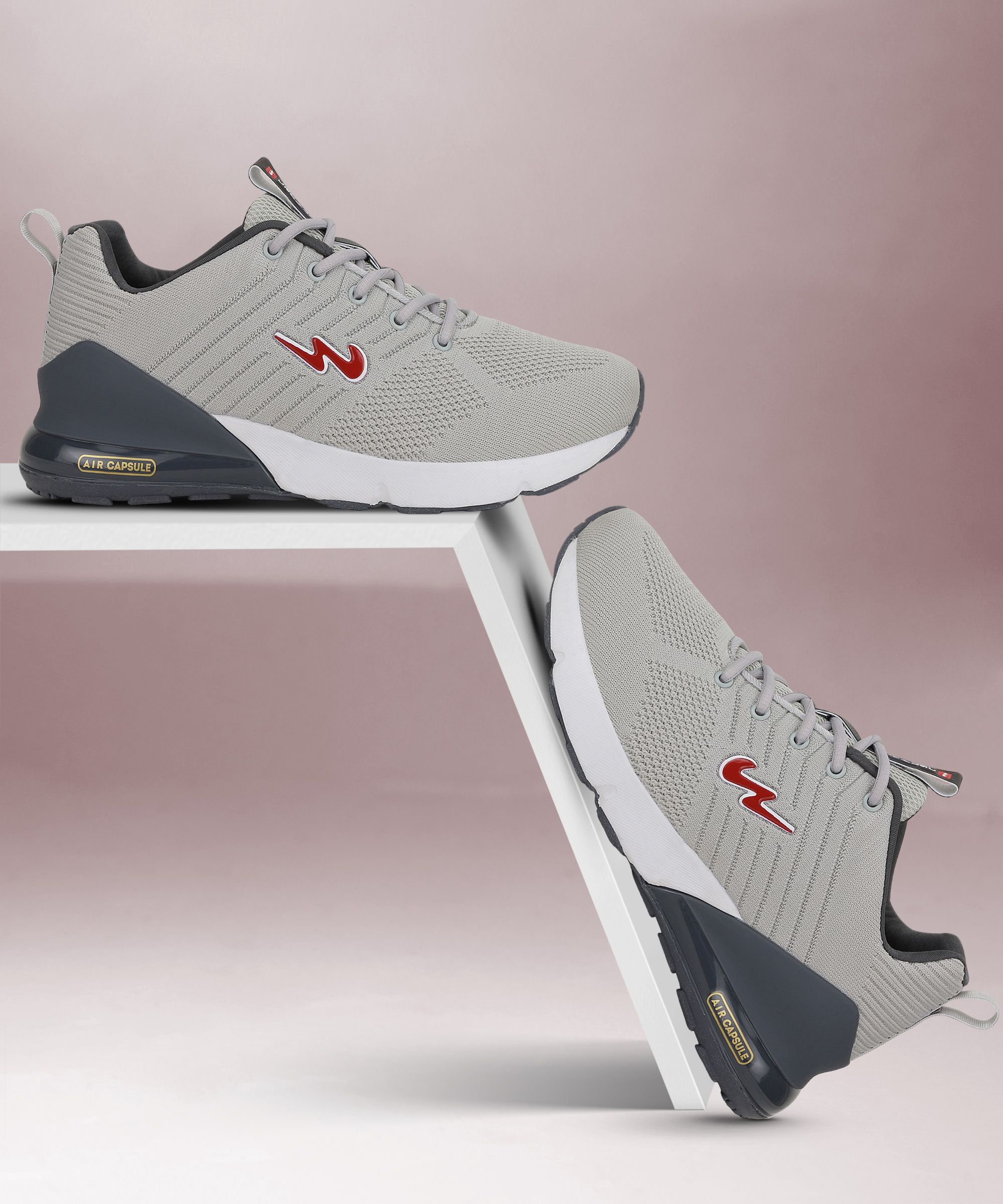 Men's Sports Shoes | Memory Insole with Air Capsule Brilliance |Lace-Up Running Shoes For Men