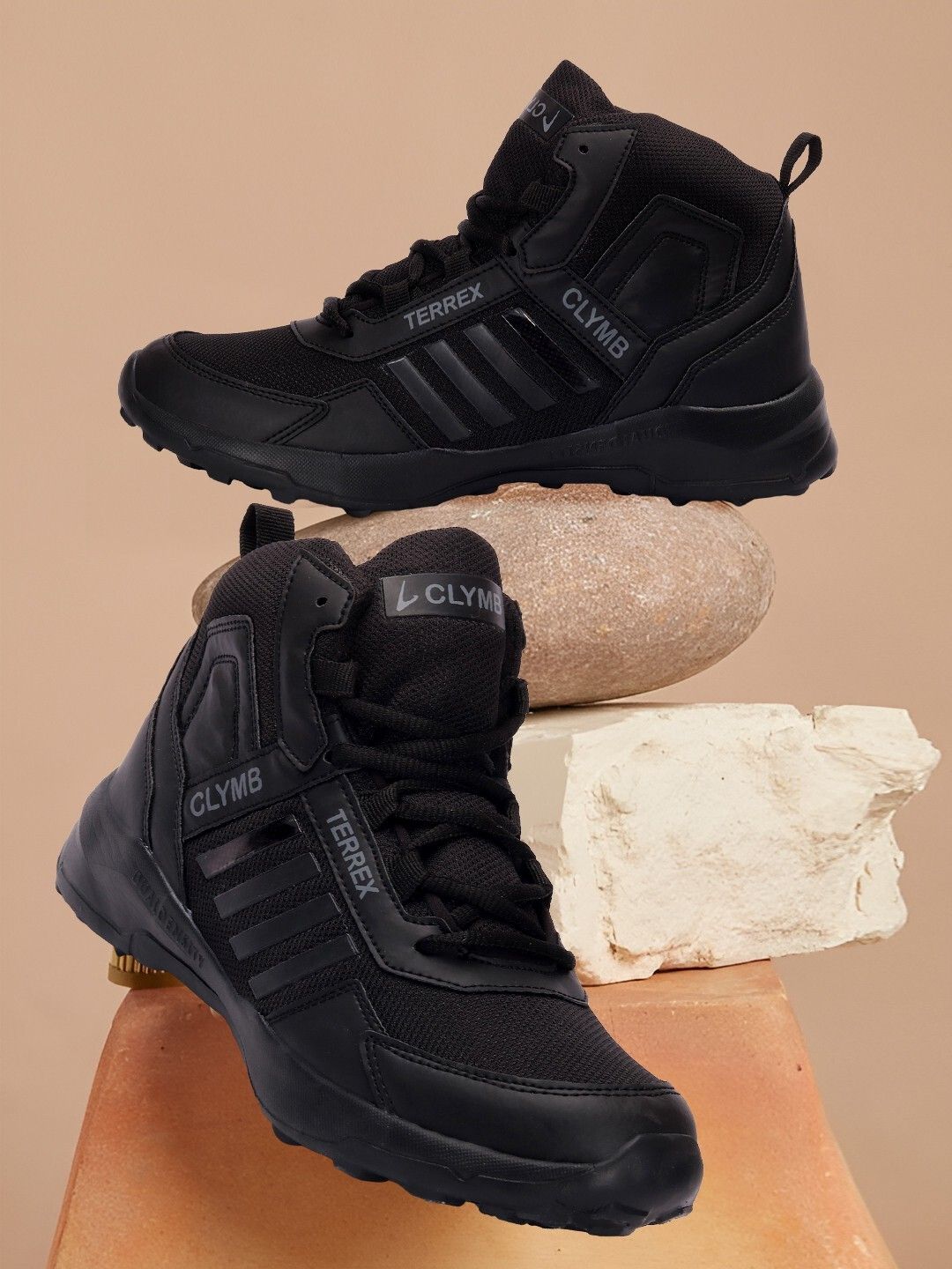 Track01 Hiking/Outdoor/Riding High Tops For Men-image-16