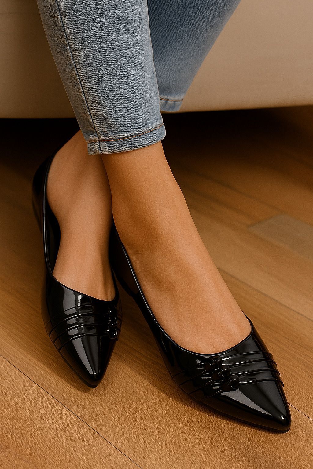 Synthetic Casual Stylish Lightweight and Comfortable Daily Wear Slip-On Bellies For Women-image-24