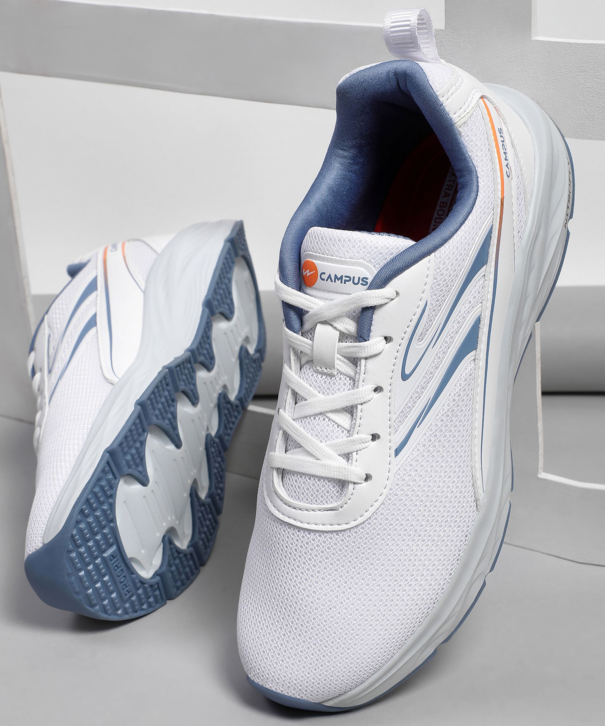 CONOR Sports Shoes |Mesh Upper for Improved Airflow| ExtraBounce Insole |Lace-Up Running Shoes For Men-image-8