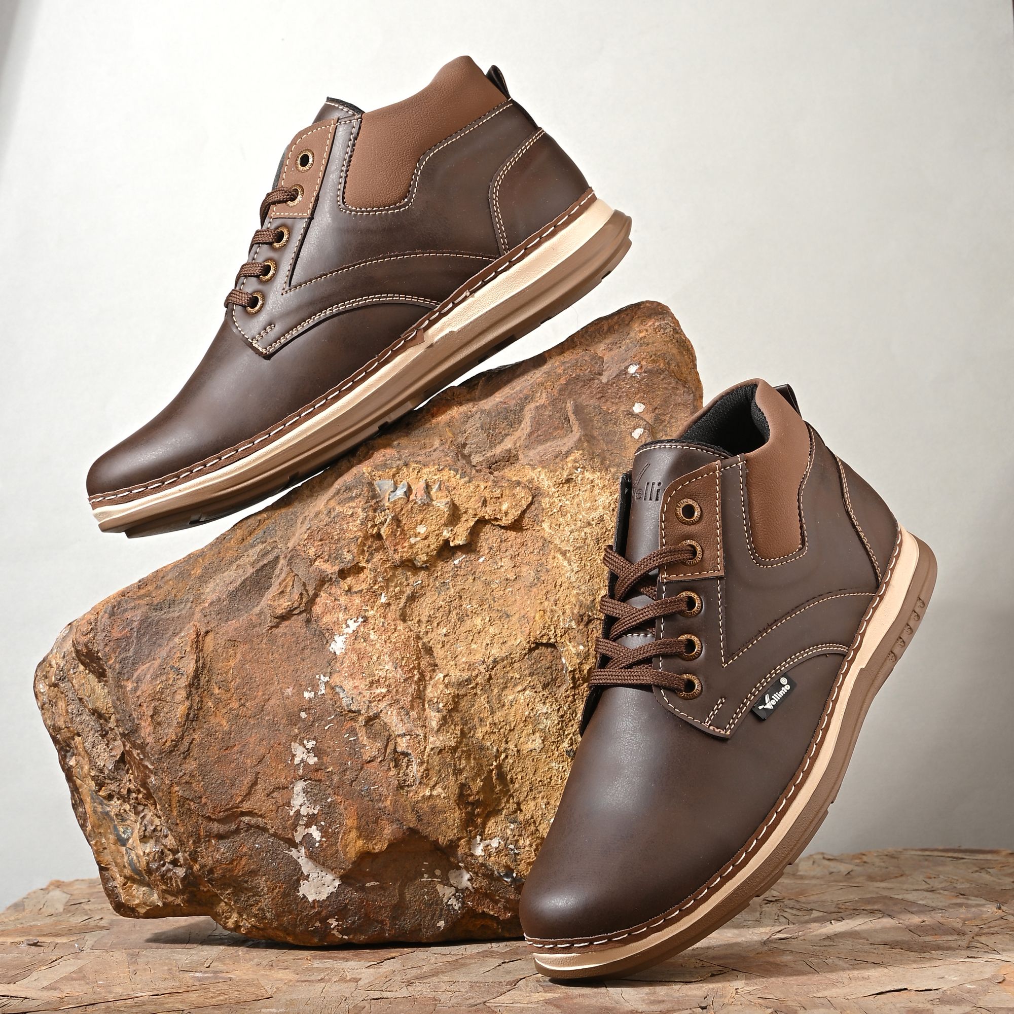 Vellinto Stylish and Trendy GRIZZLY Mid-Ankle Boot ll Daily Use Casual Sneakers Boots For Men-image-28