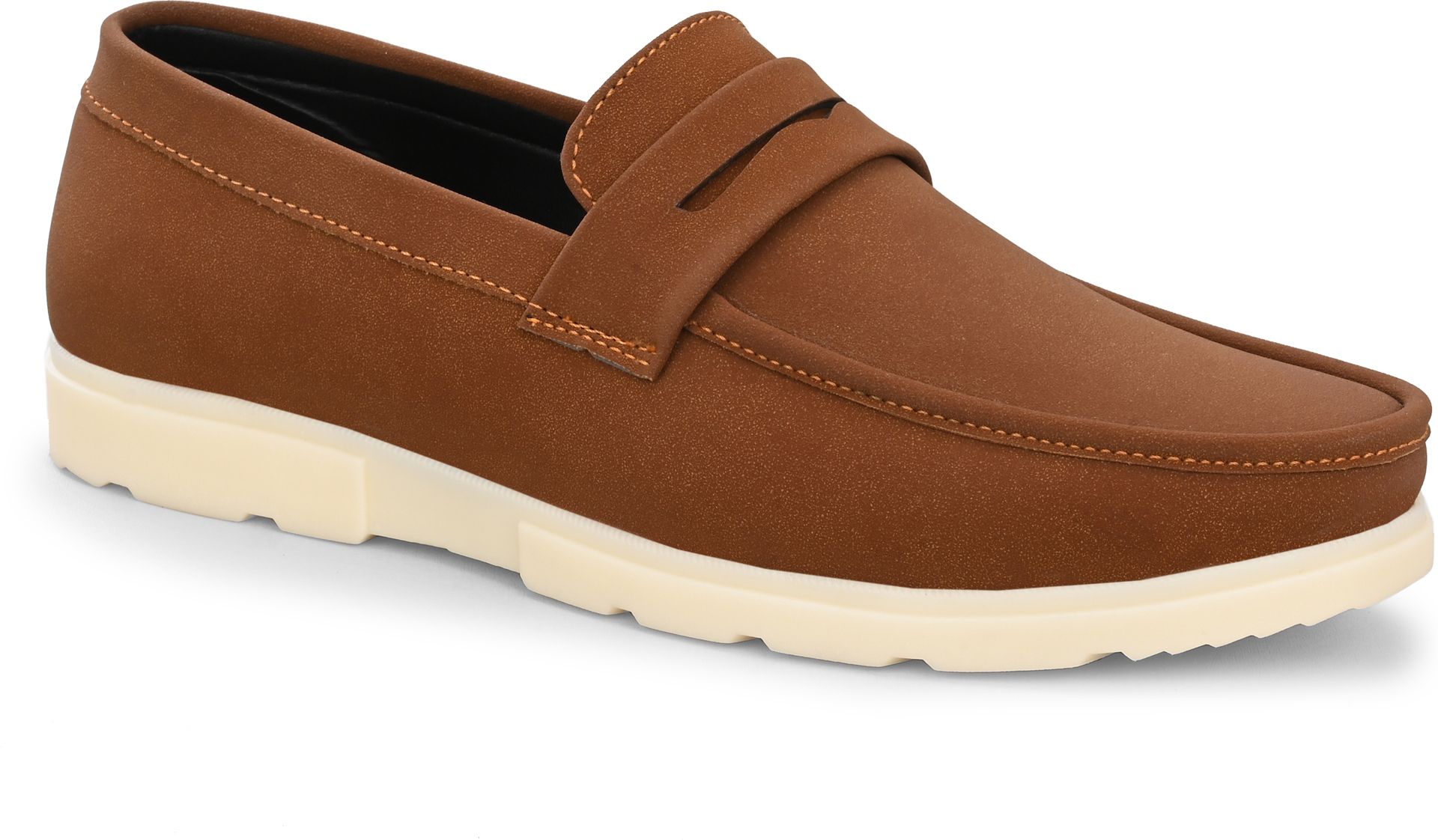kastava KS-149 Synthetic Comfort Shoe | Casual Daily Wear Loafers For Men-picture-4