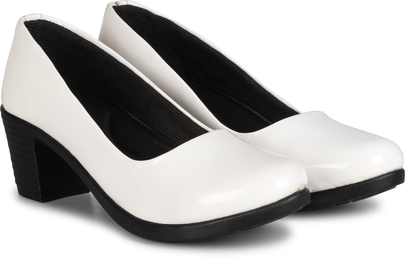 ishransh High Heel Trendy Pump Ballies Slip On For Women-picture-11