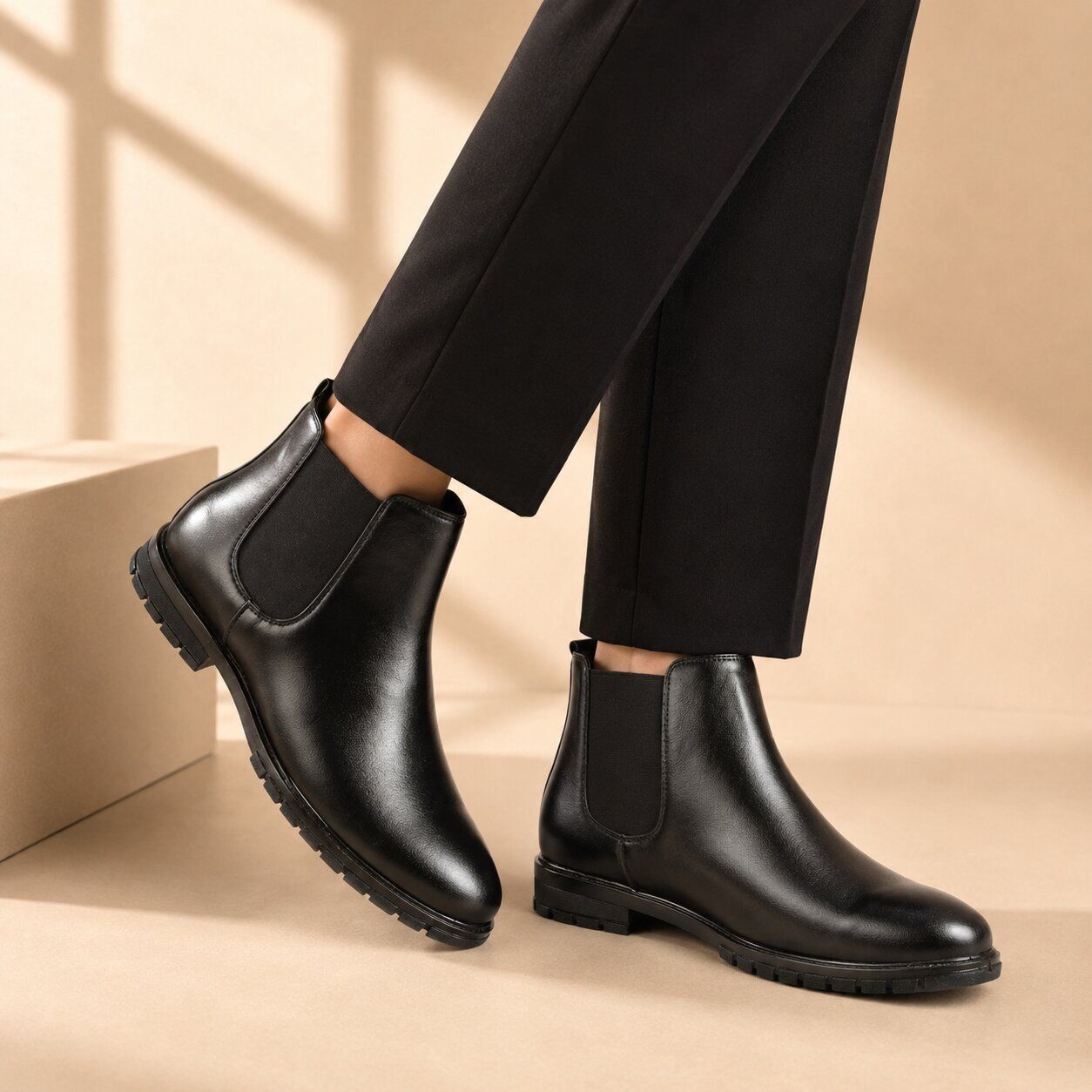 trotus Rich Quality|Stylish Look|Perfect Style Boots For Men-picture-19