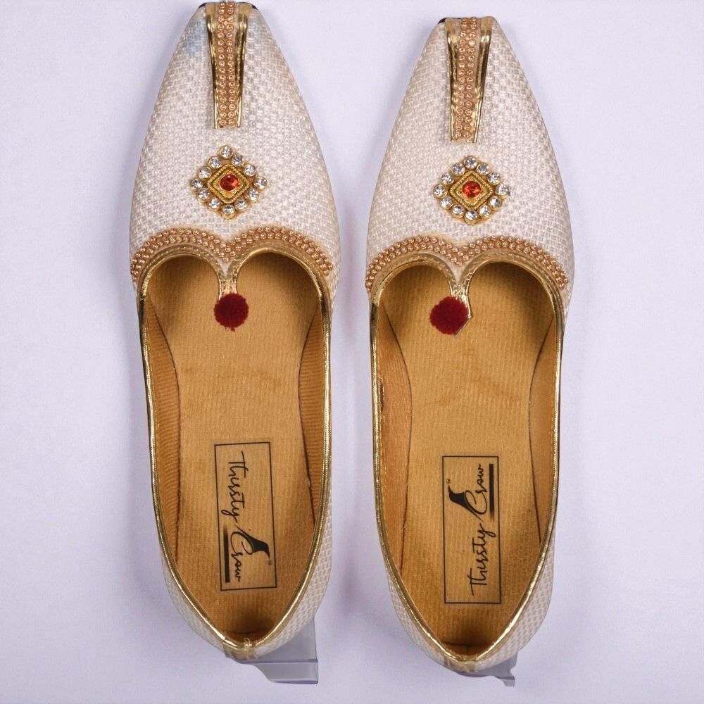 thirsty crow North India's Traditional Ethnic Sherwani Juti Wedding Wear & Party Wear Jutis For Men-picture-22