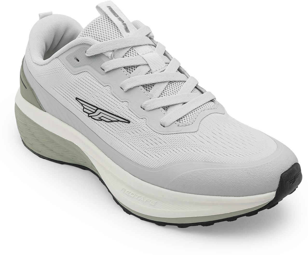 Low Cut Sports Shoes for Men in White Green | Sports Shoes Walking Shoes For Men-image-13