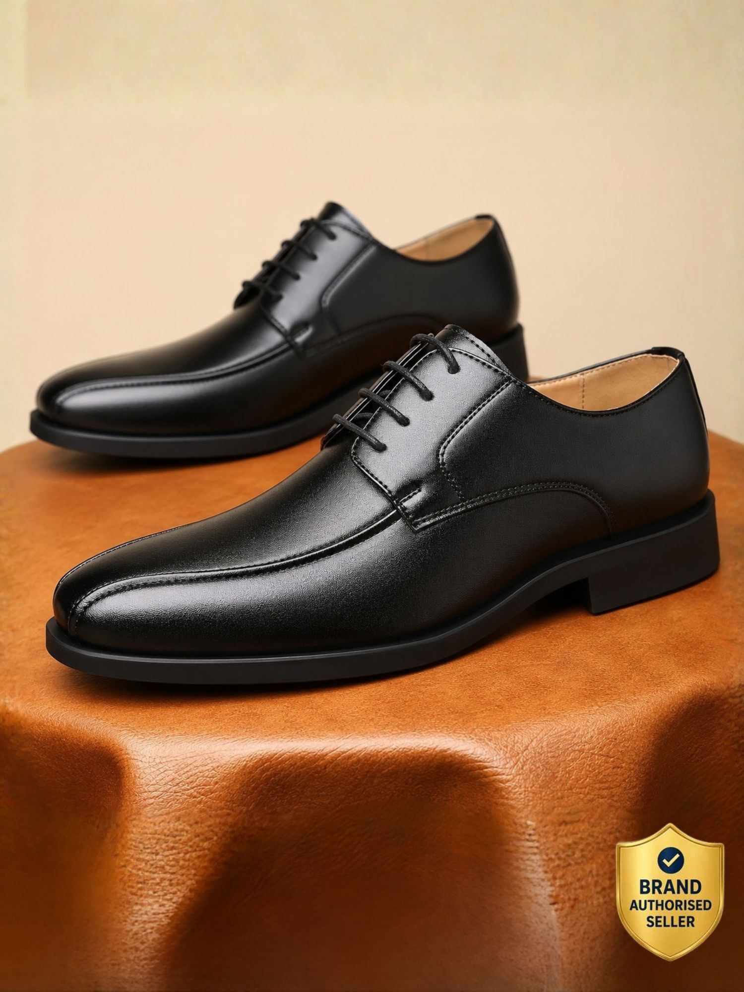 zixer Mens Glossy Office Party Wedding Premium Black Formal Shoe For Men Stylish Boy Lace Up For Men-picture-45