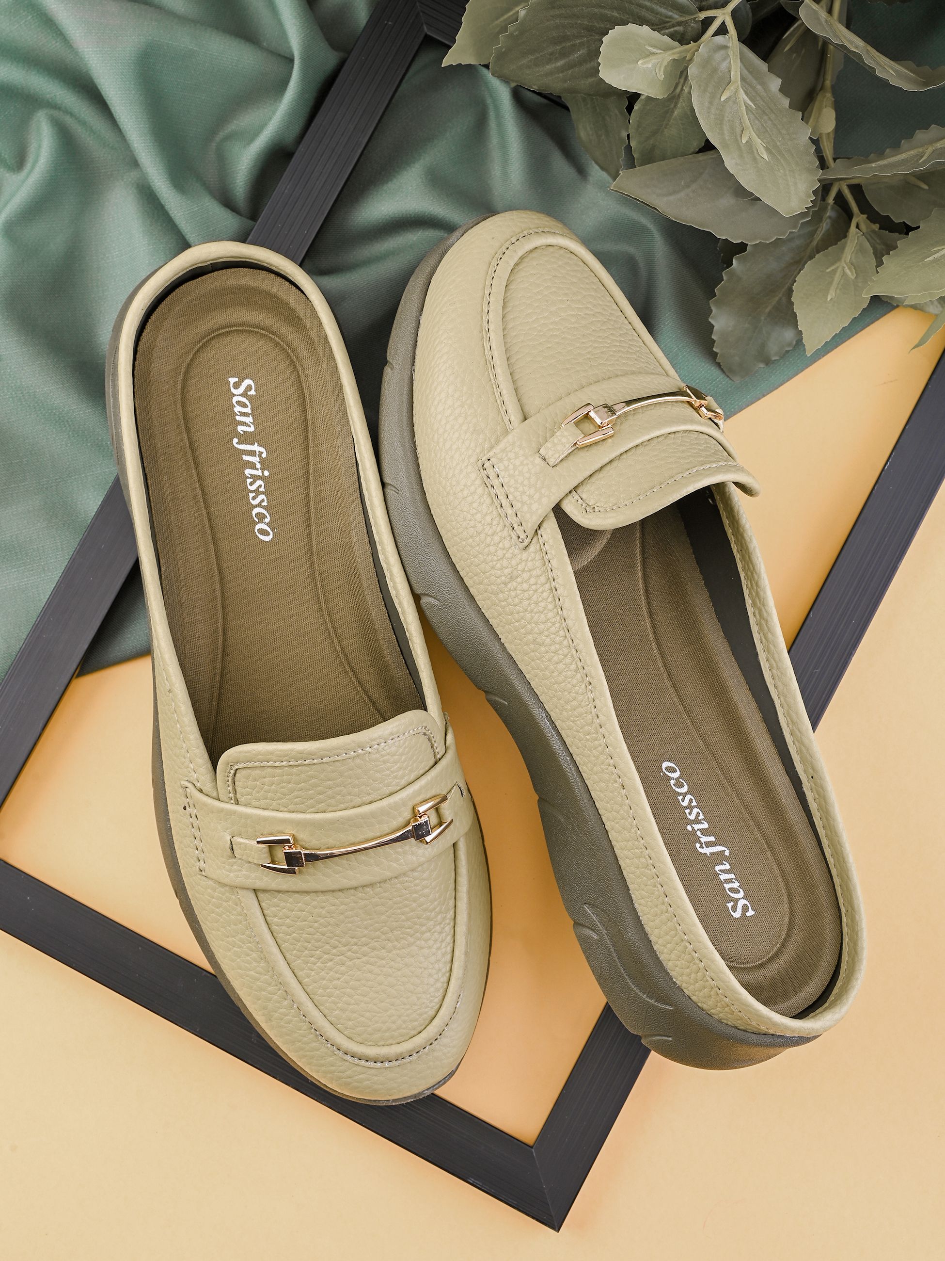 san frissco Super Comfortable Lightweight Slipon Loafers| Officewear Slip On For Women-picture-39