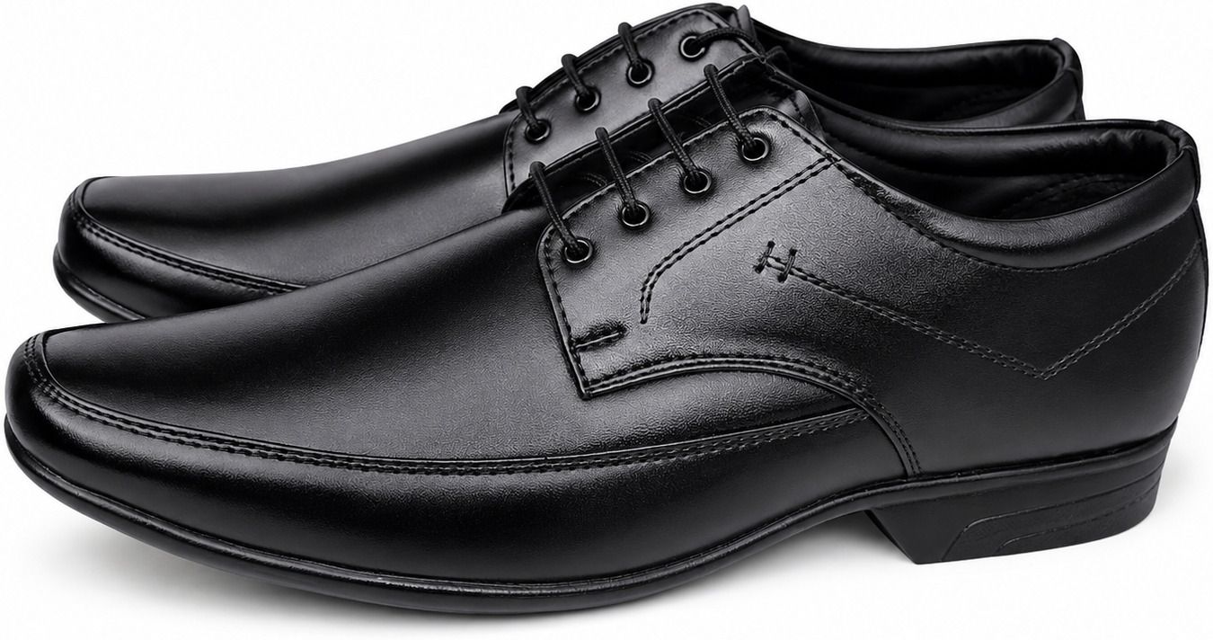 upsteps Black Formal 06 Mocassin For Men-picture-20