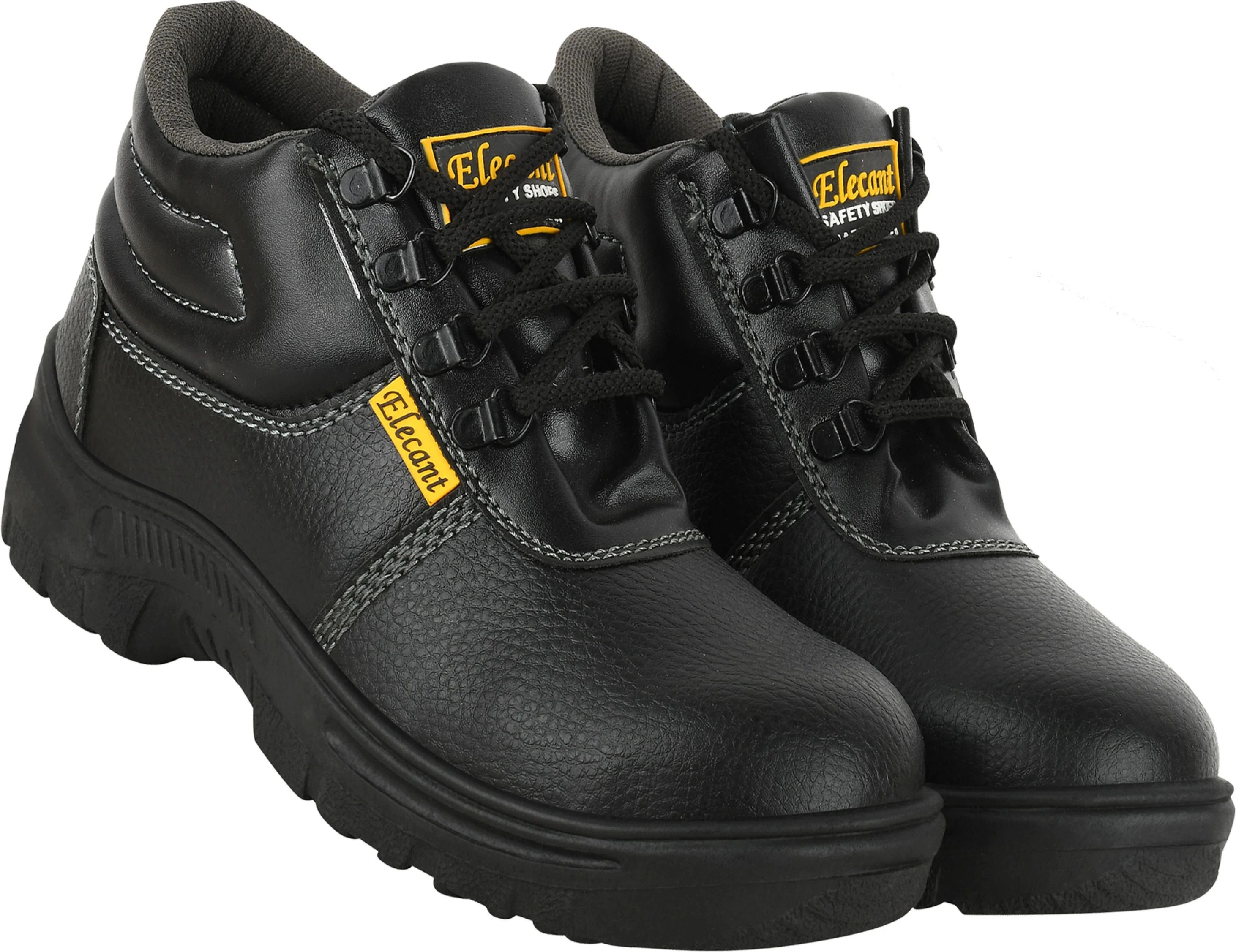 foot trends PVC Safety shoes with steel toes for industrial, construction and warehouse use For Men-picture-18
