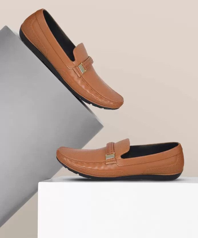 Casual PVC Waterproof Loafers For Men-image-12